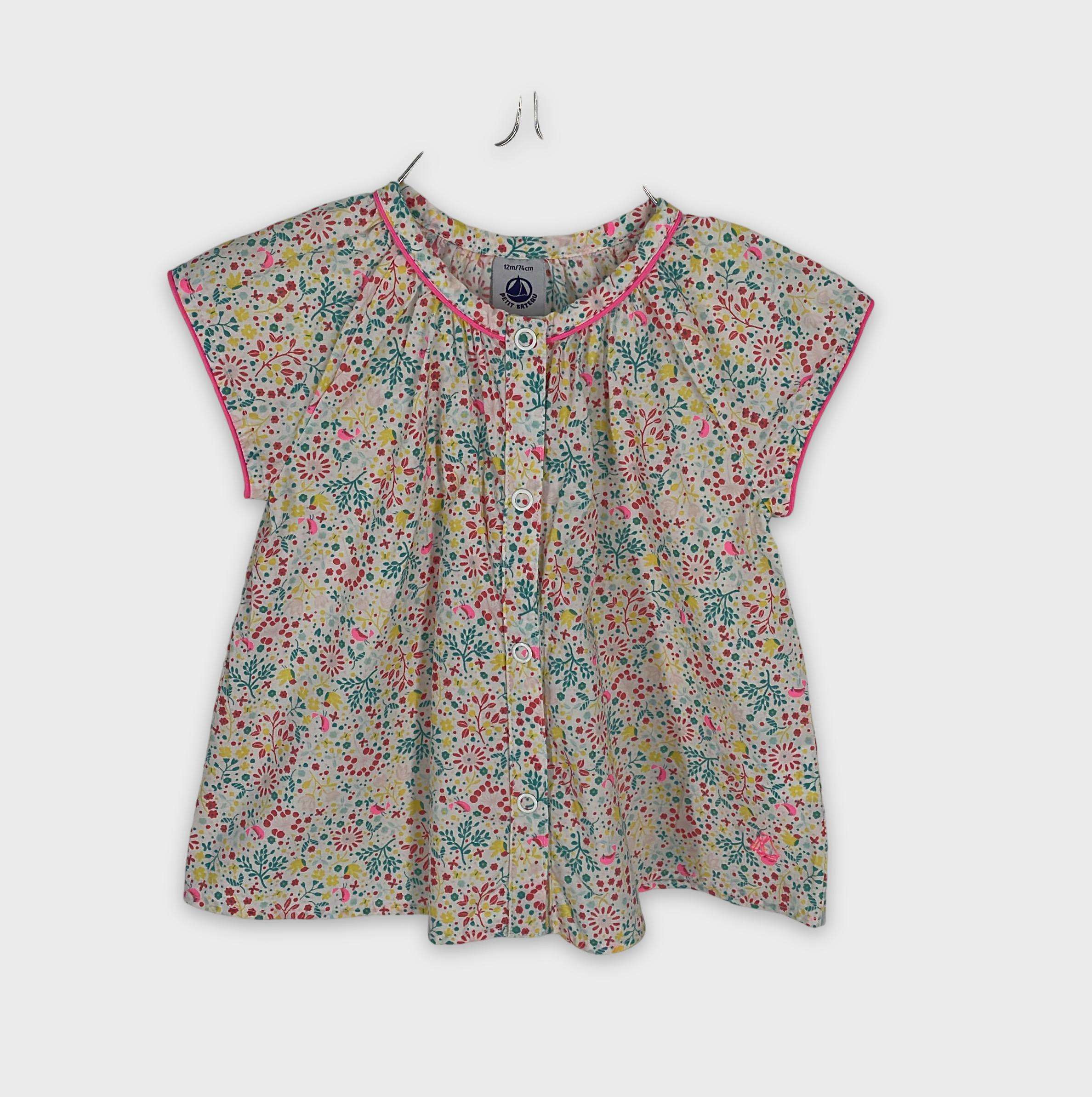 0-Chemise/blouse Petit Bateau 12 mois