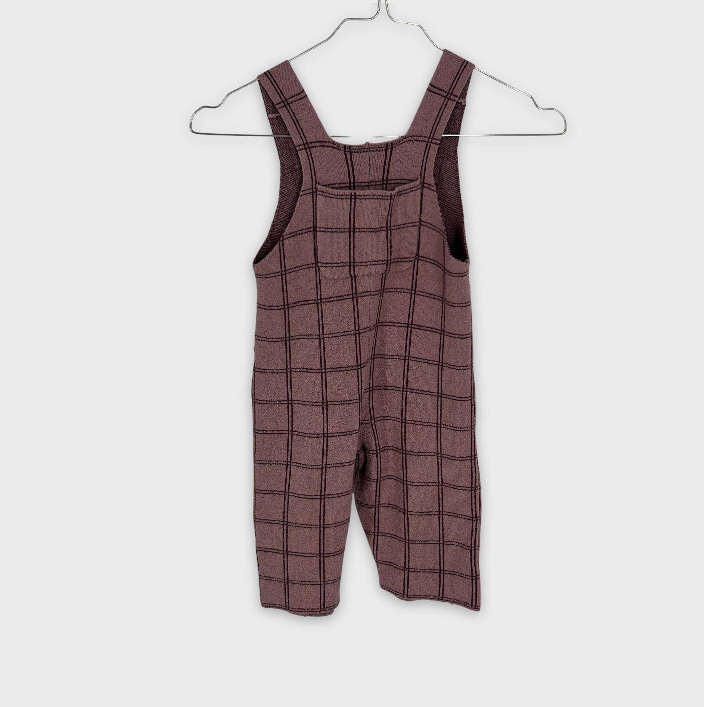 0-Salopette (courte) Zara Baby 12-18 Mois