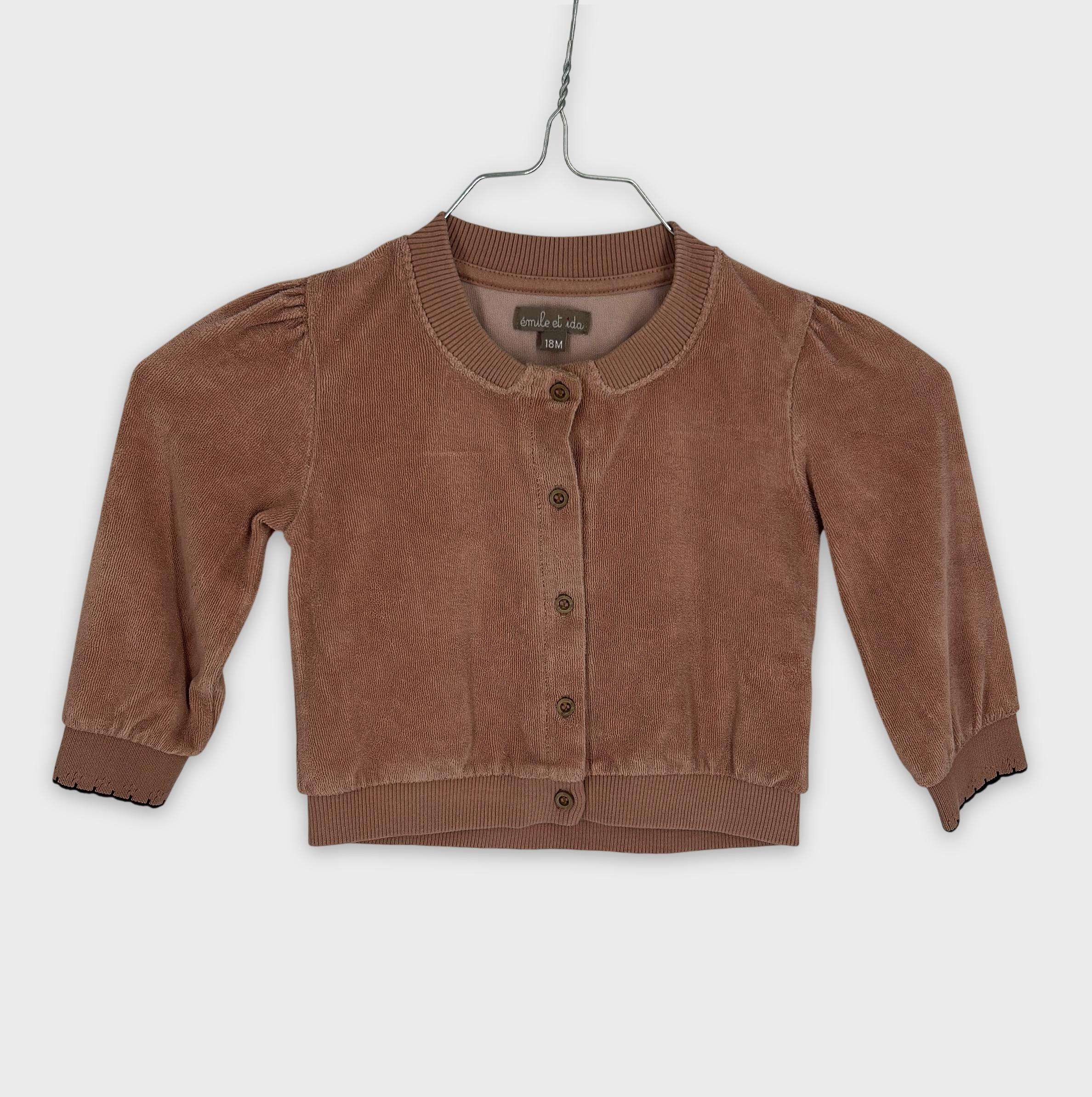 0-Gilet Emile & Ida 18 mois