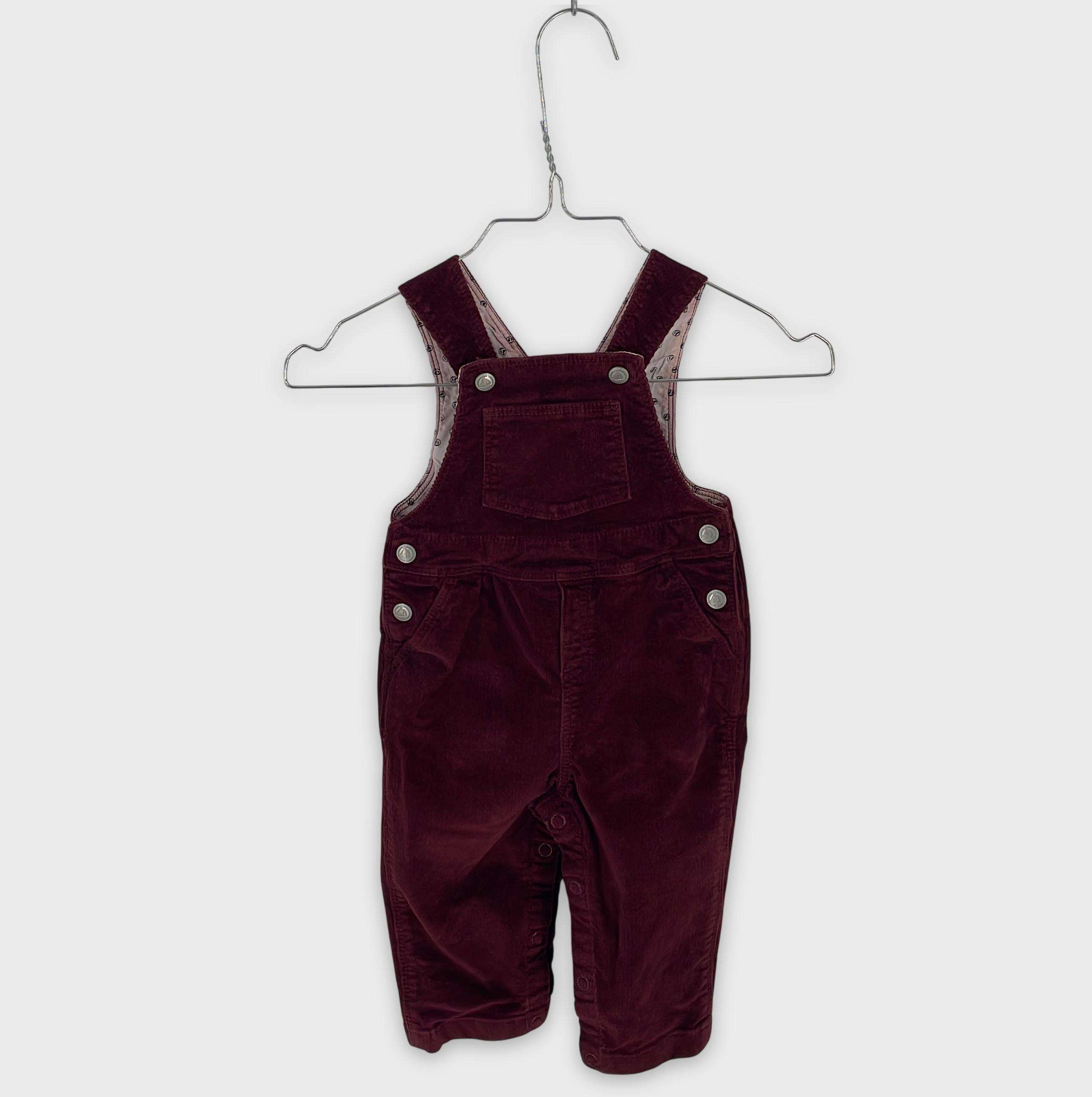 0-Salopette (longue) Petit Bateau 6 mois
