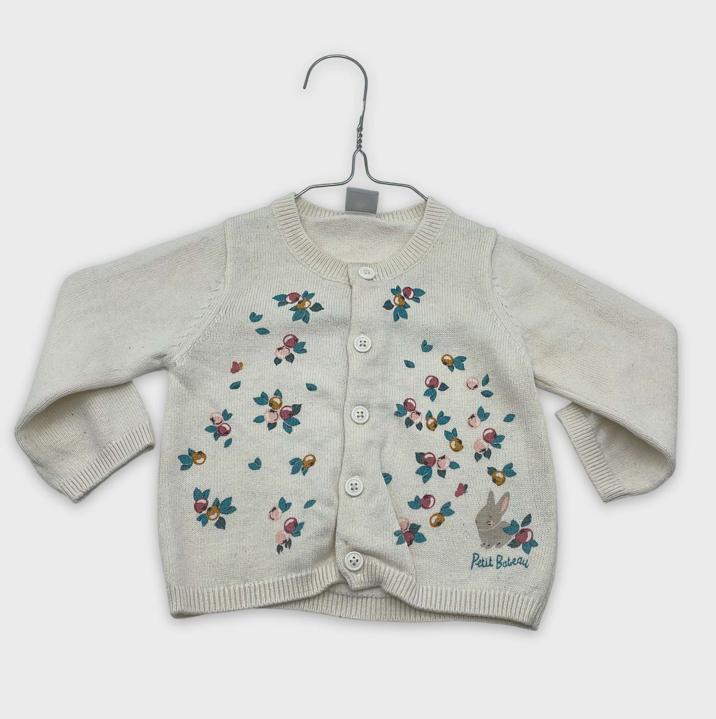 0-Gilet Petit Bateau 12 mois