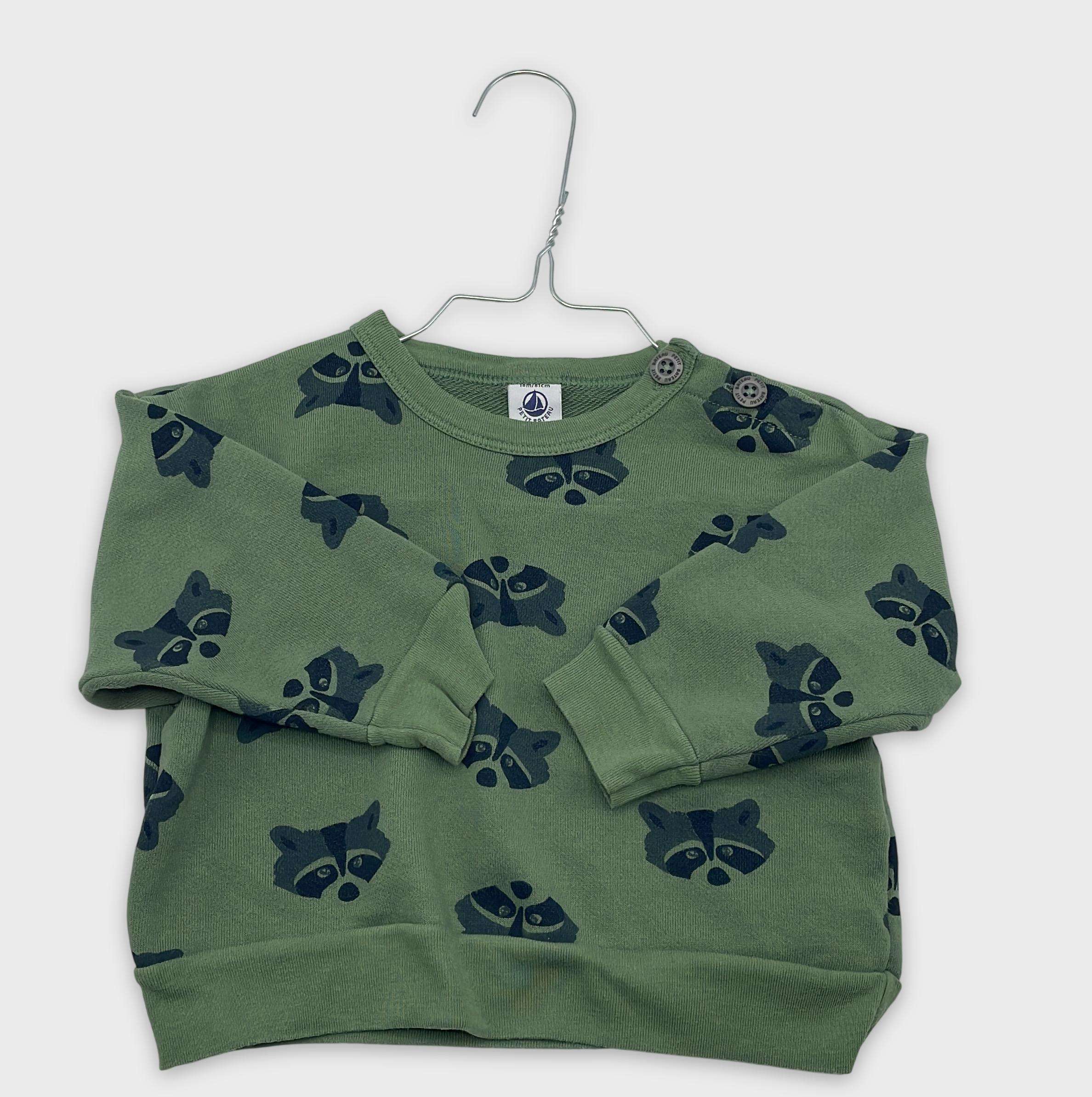 0-Sweat Petit Bateau 18 mois