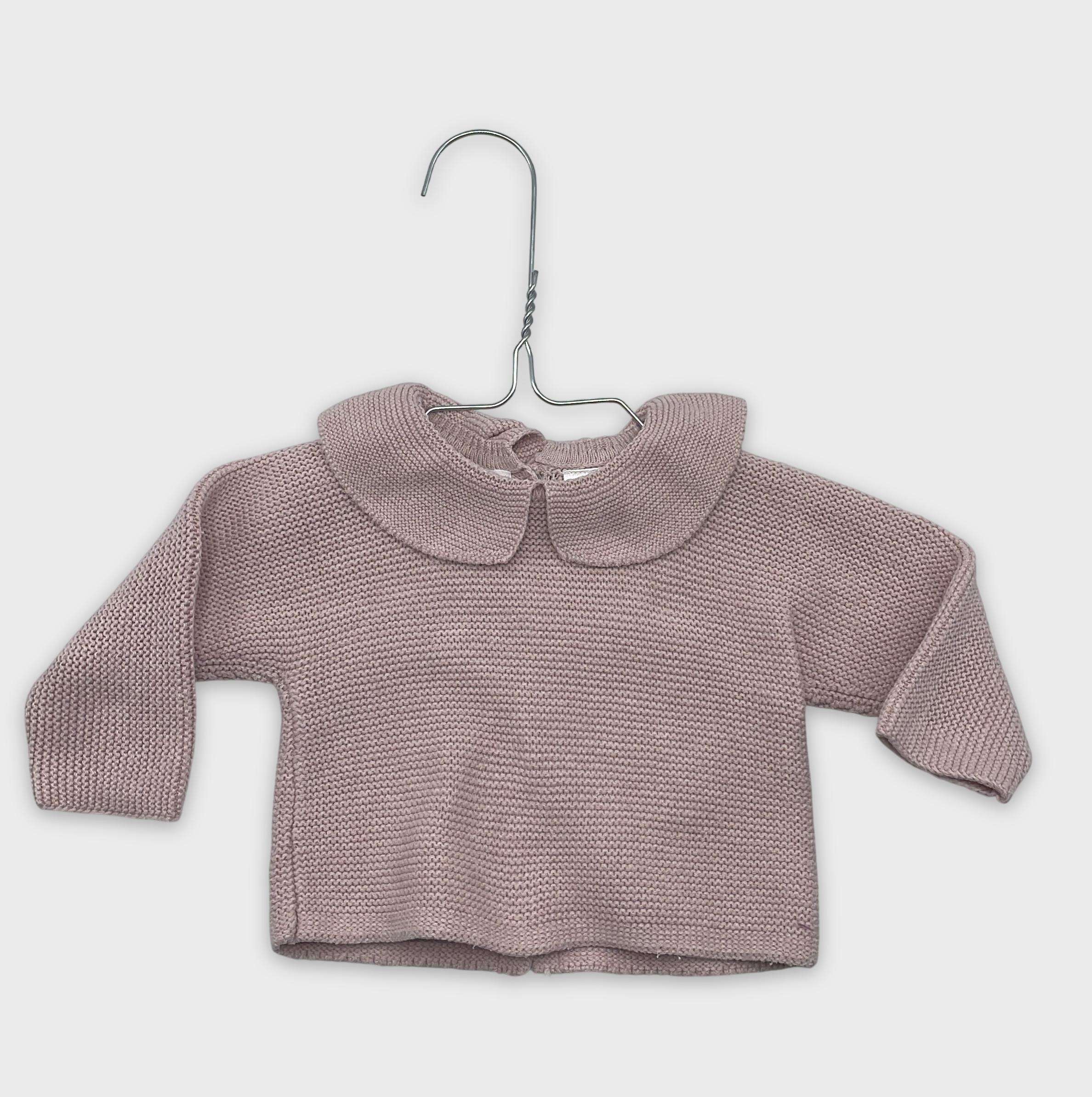 0-Pull Zara Baby 0-1 Mois