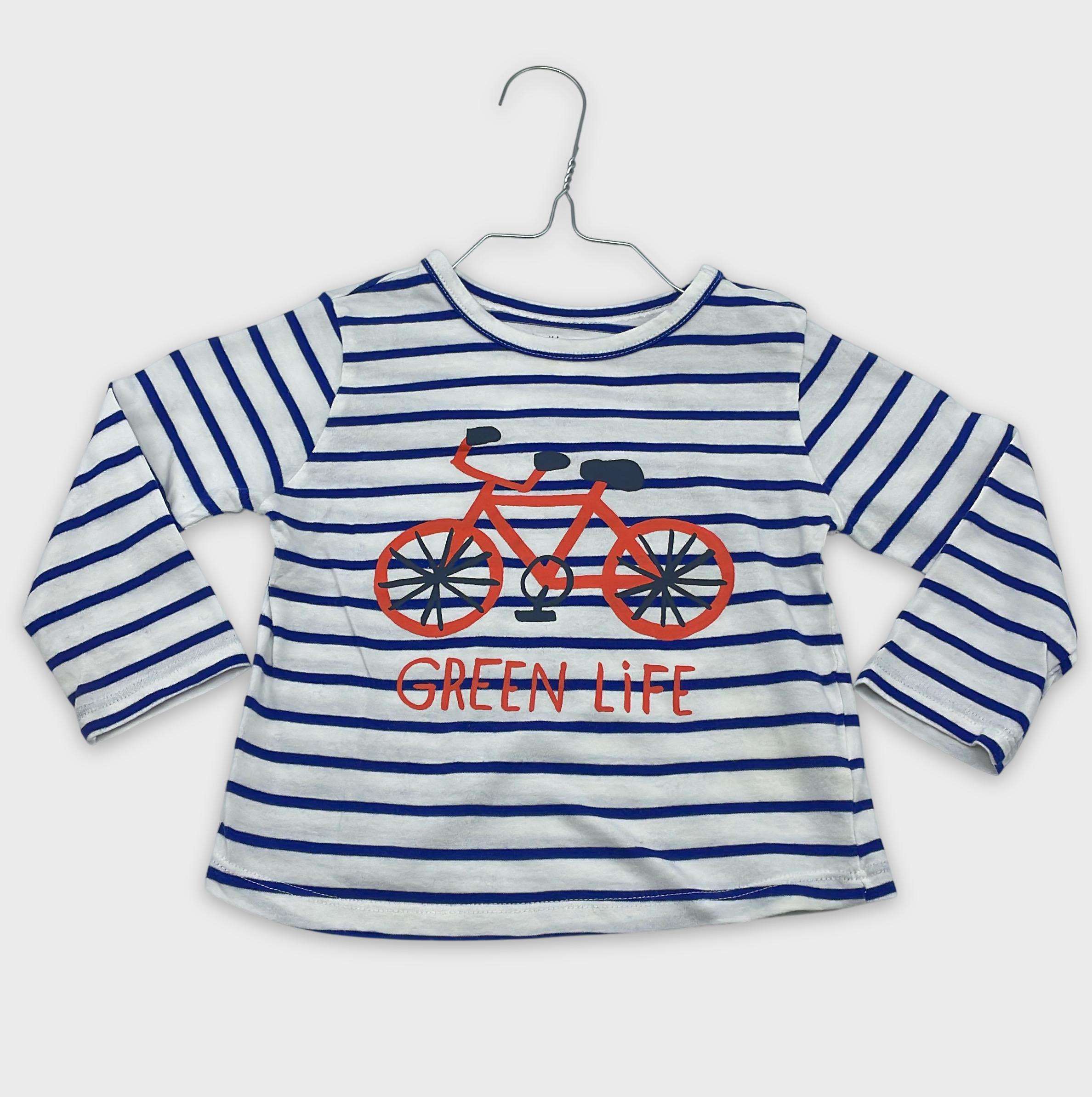 0-T-shirt manches longues Bout'Chou 24 mois