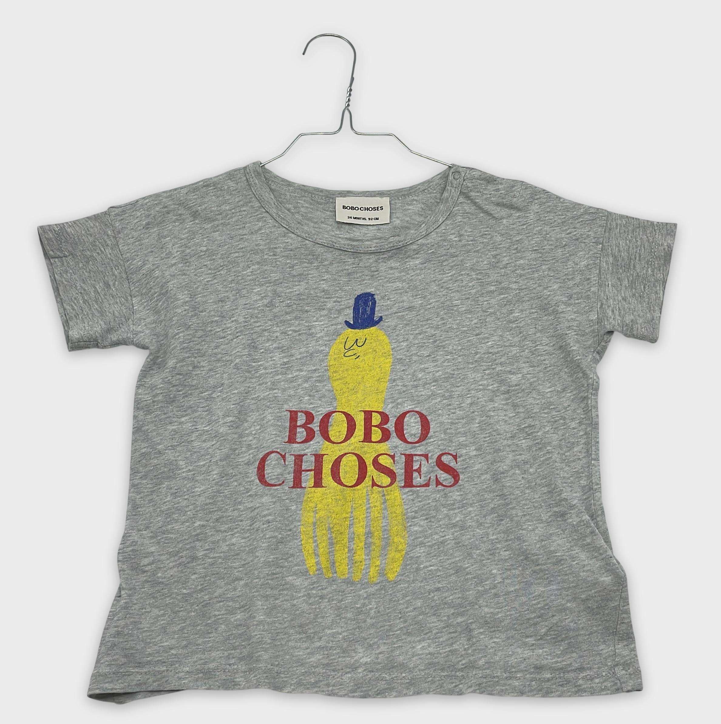 0-T-shirt manches courtes Bobo Choses 24 mois