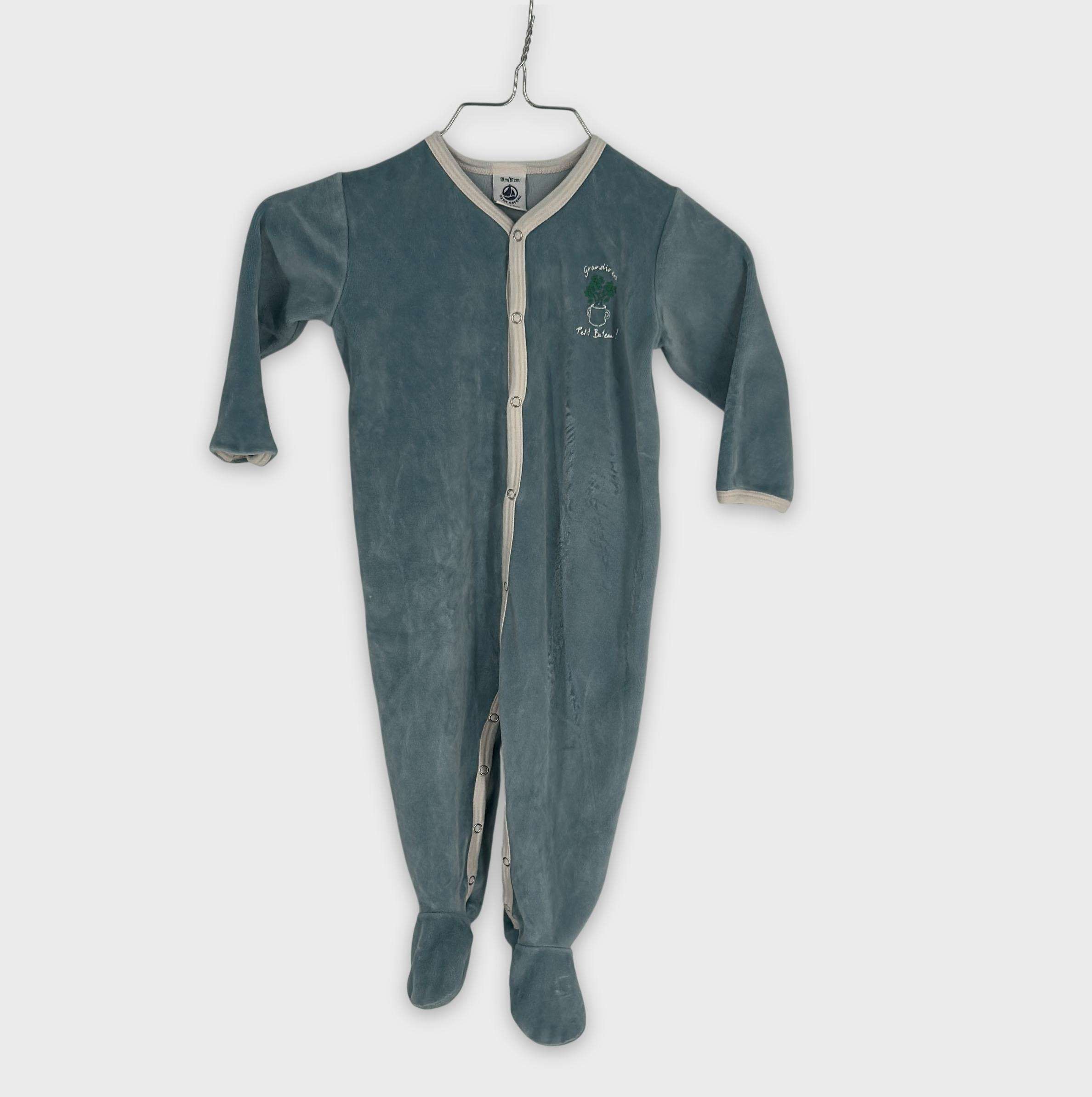 0-Pyjama long Petit Bateau 18 mois