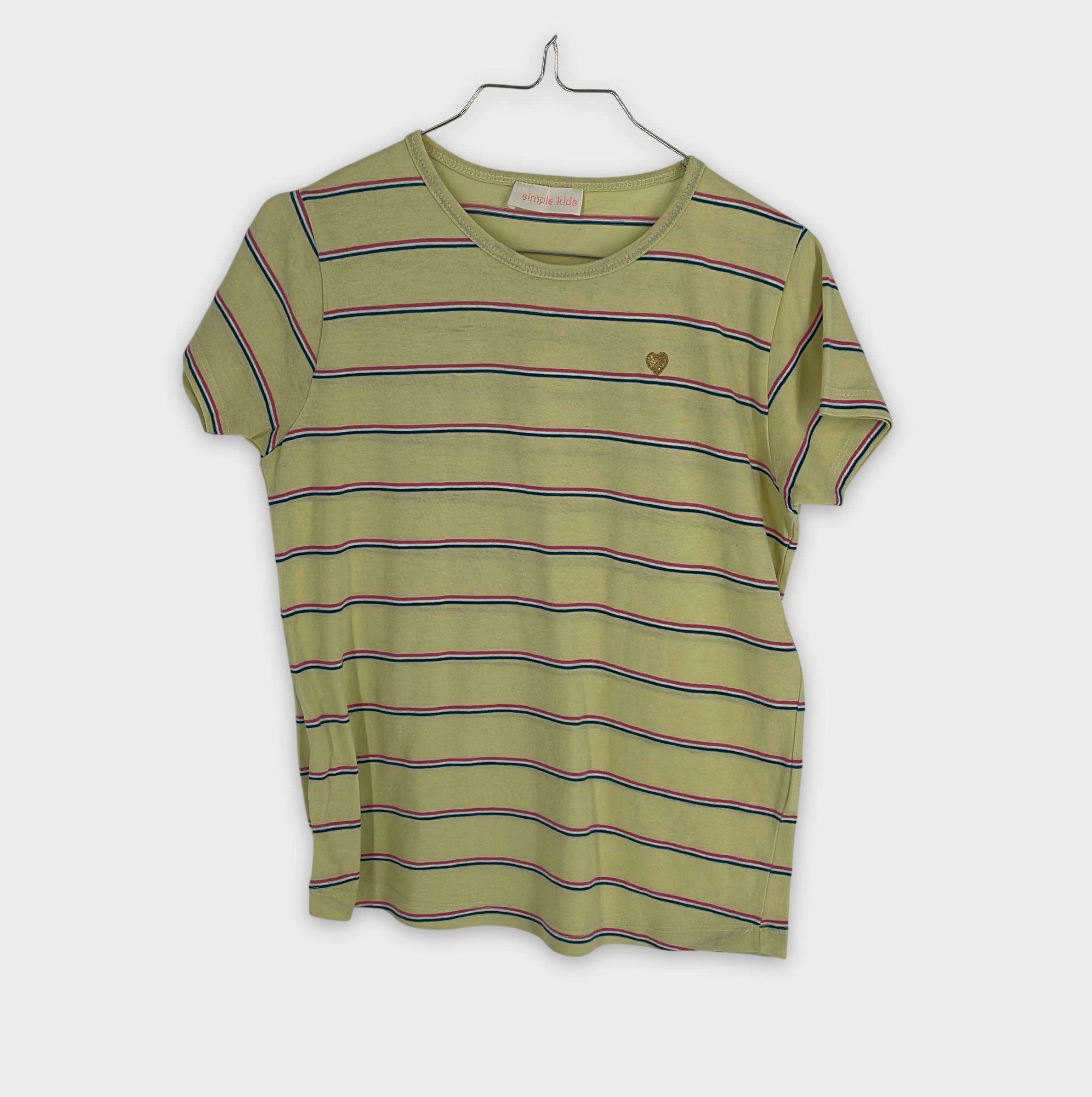 0-T-shirt manches courtes Simple Kids 12 ans