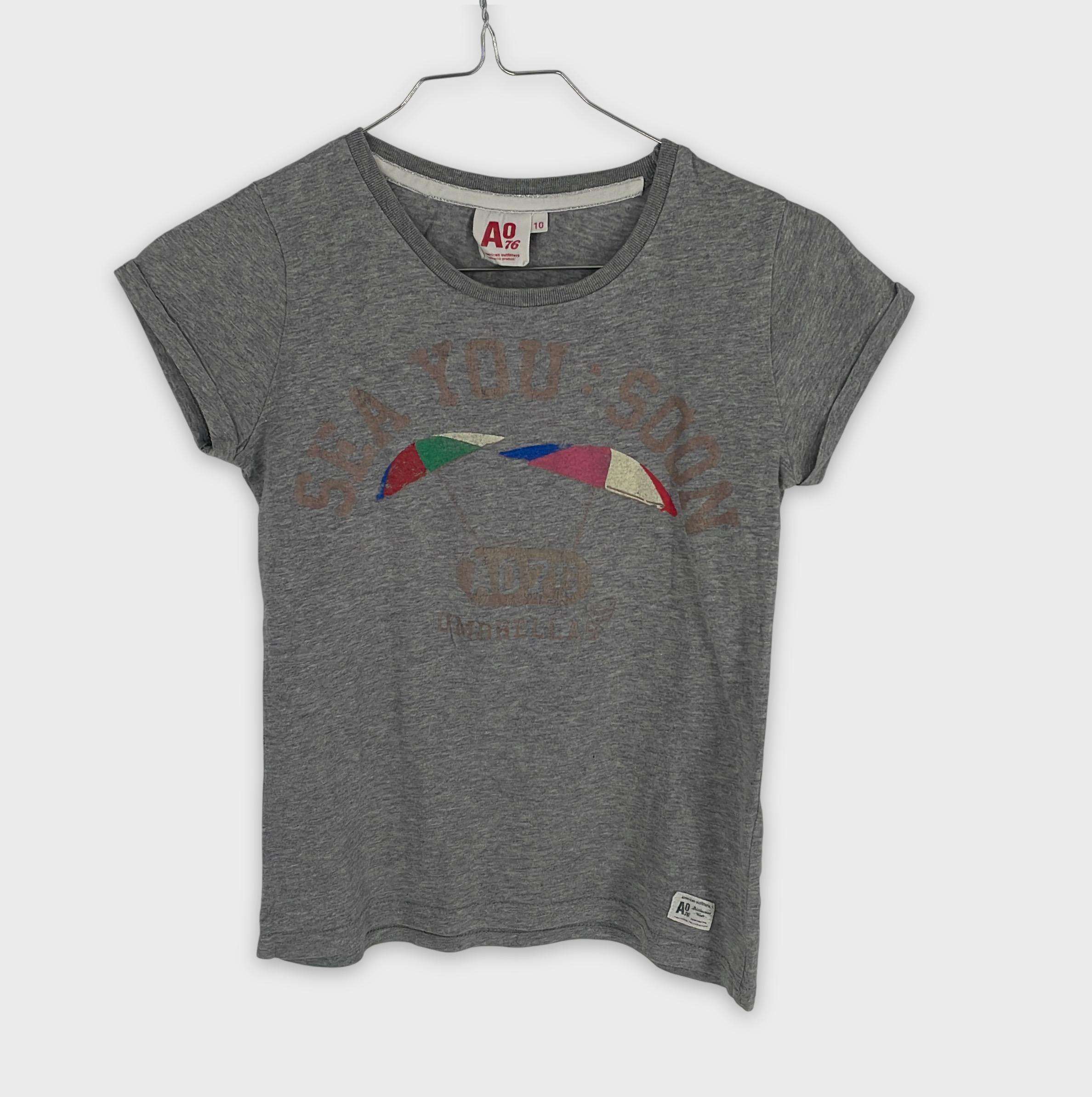 0-T-shirt manches courtes American Outfitters 10 ans