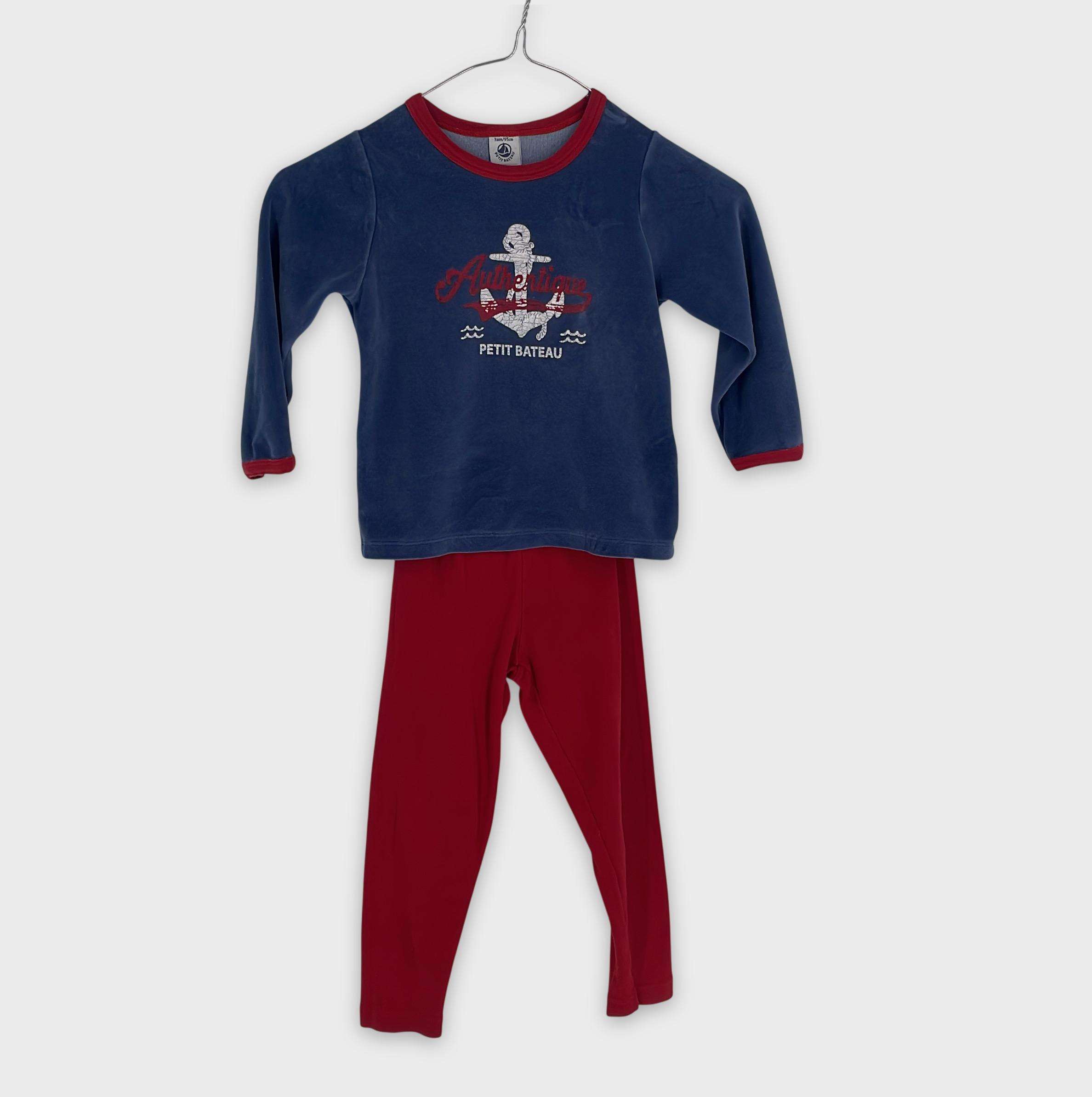 0-Ensemble Petit Bateau 3 ans