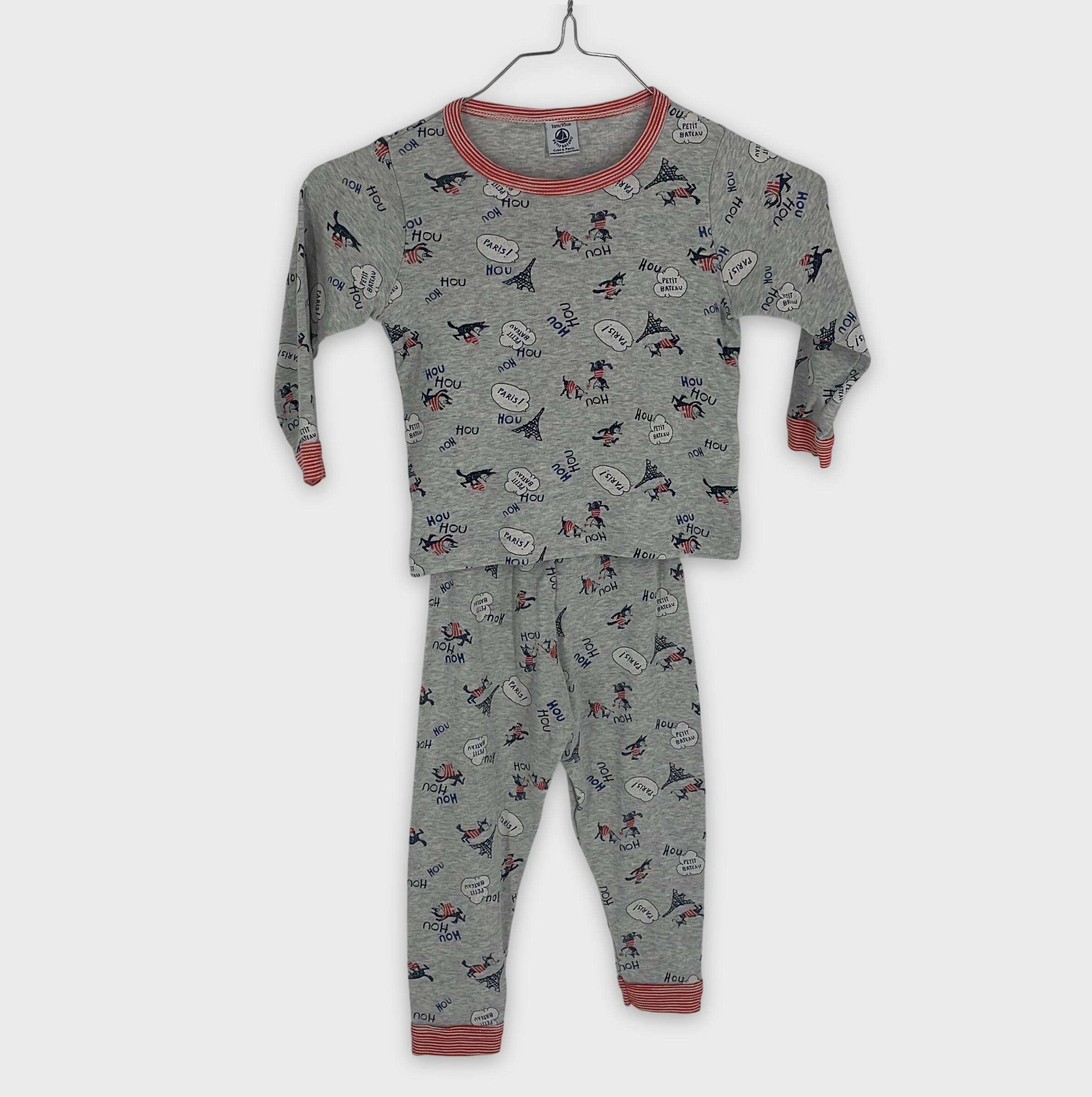 0-Pyjama long Petit Bateau 3 ans