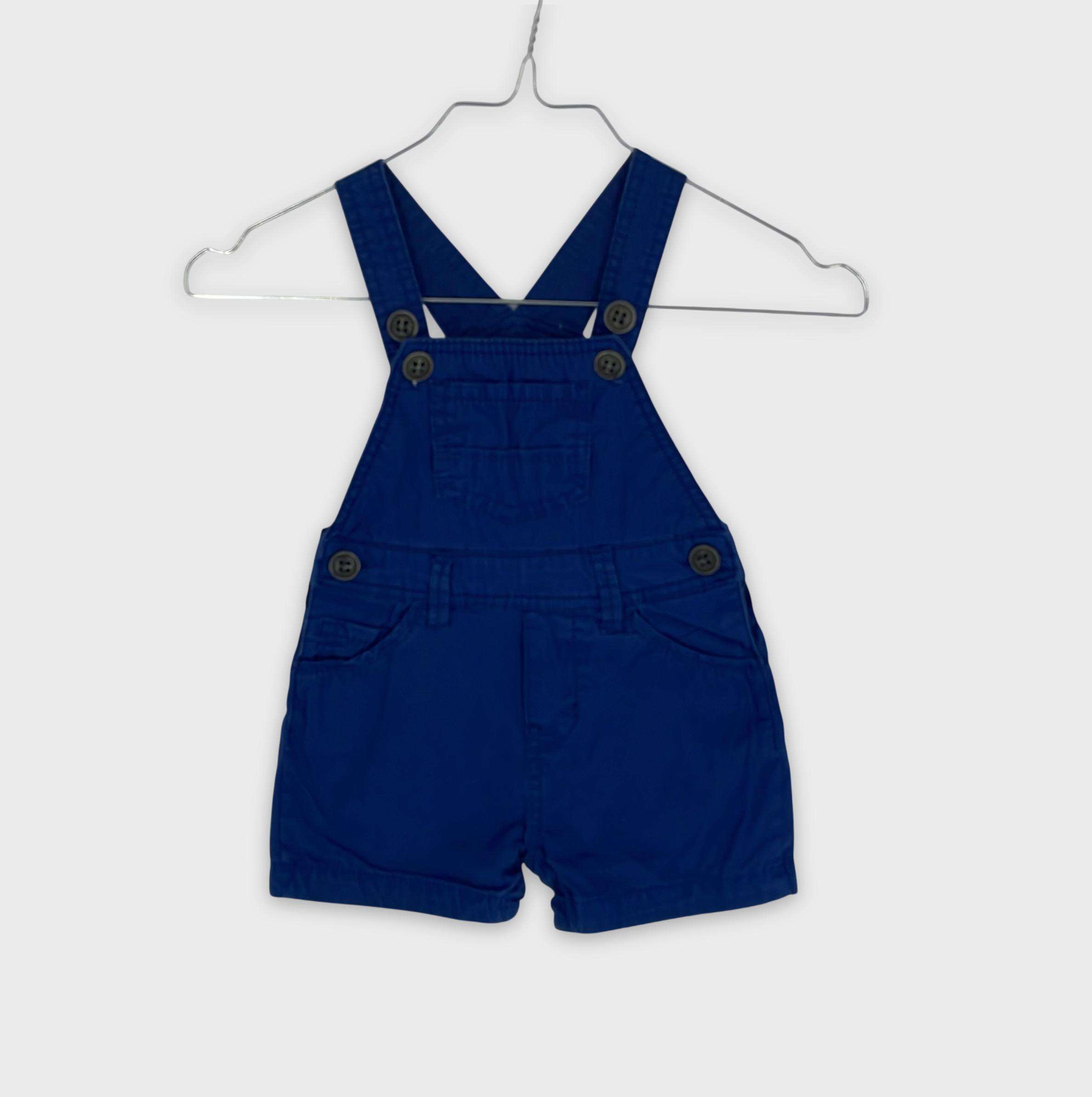 0-Salopette (courte) Zara Baby 12-18 Mois
