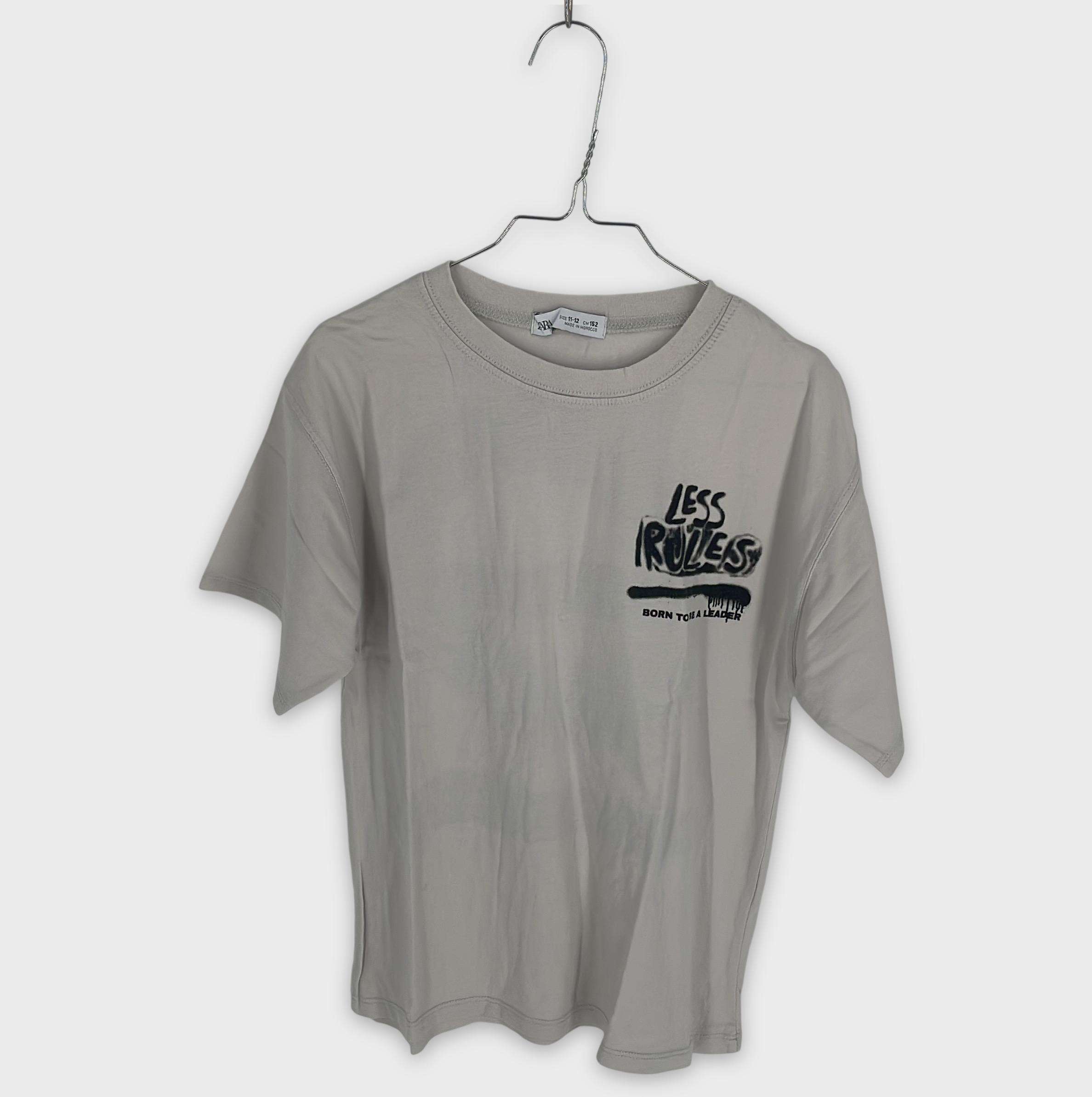 0-T-shirt manches courtes Zara Kids 11-12 Ans
