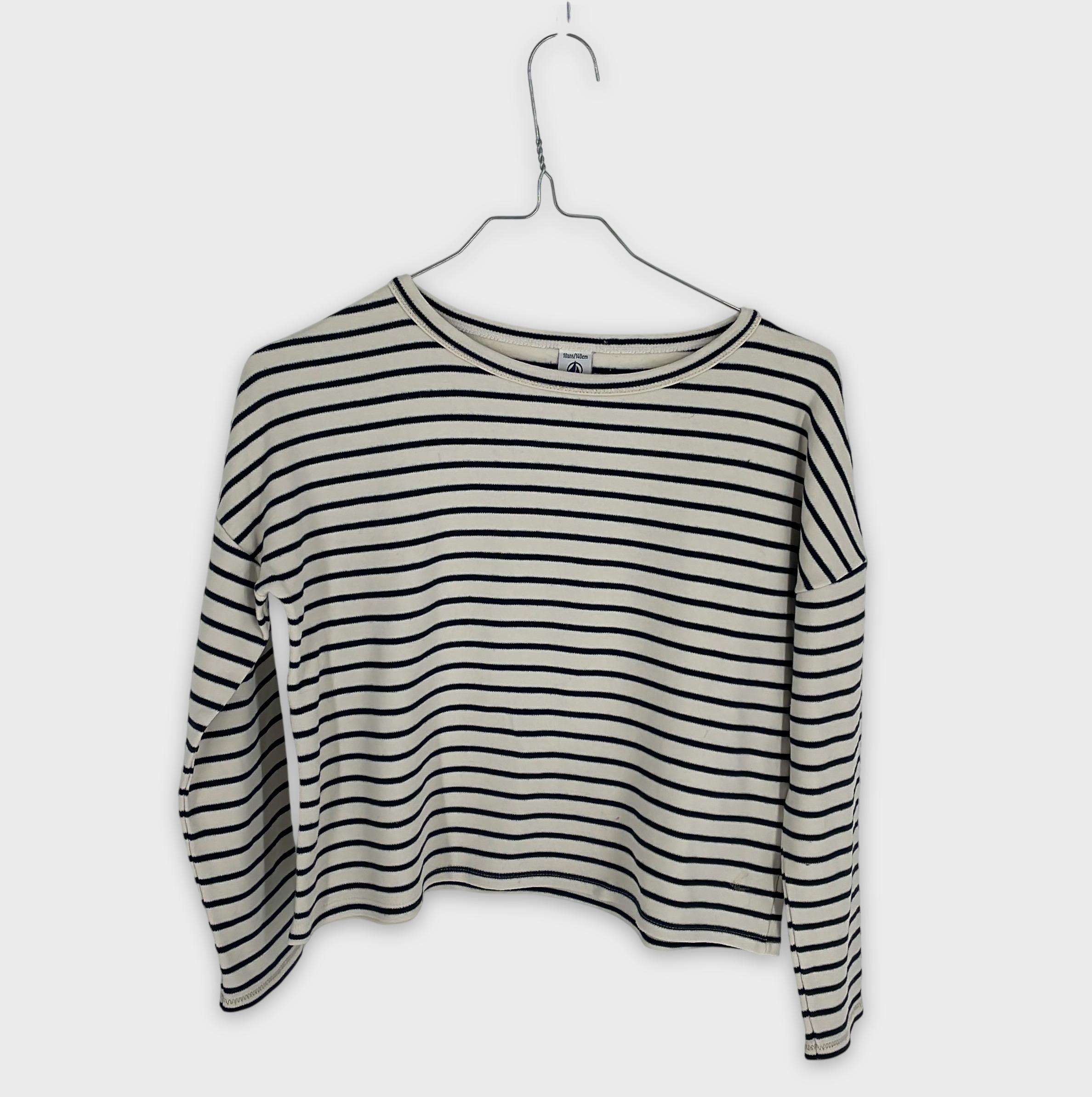 0-T-shirt manches longues Petit Bateau 10 ans