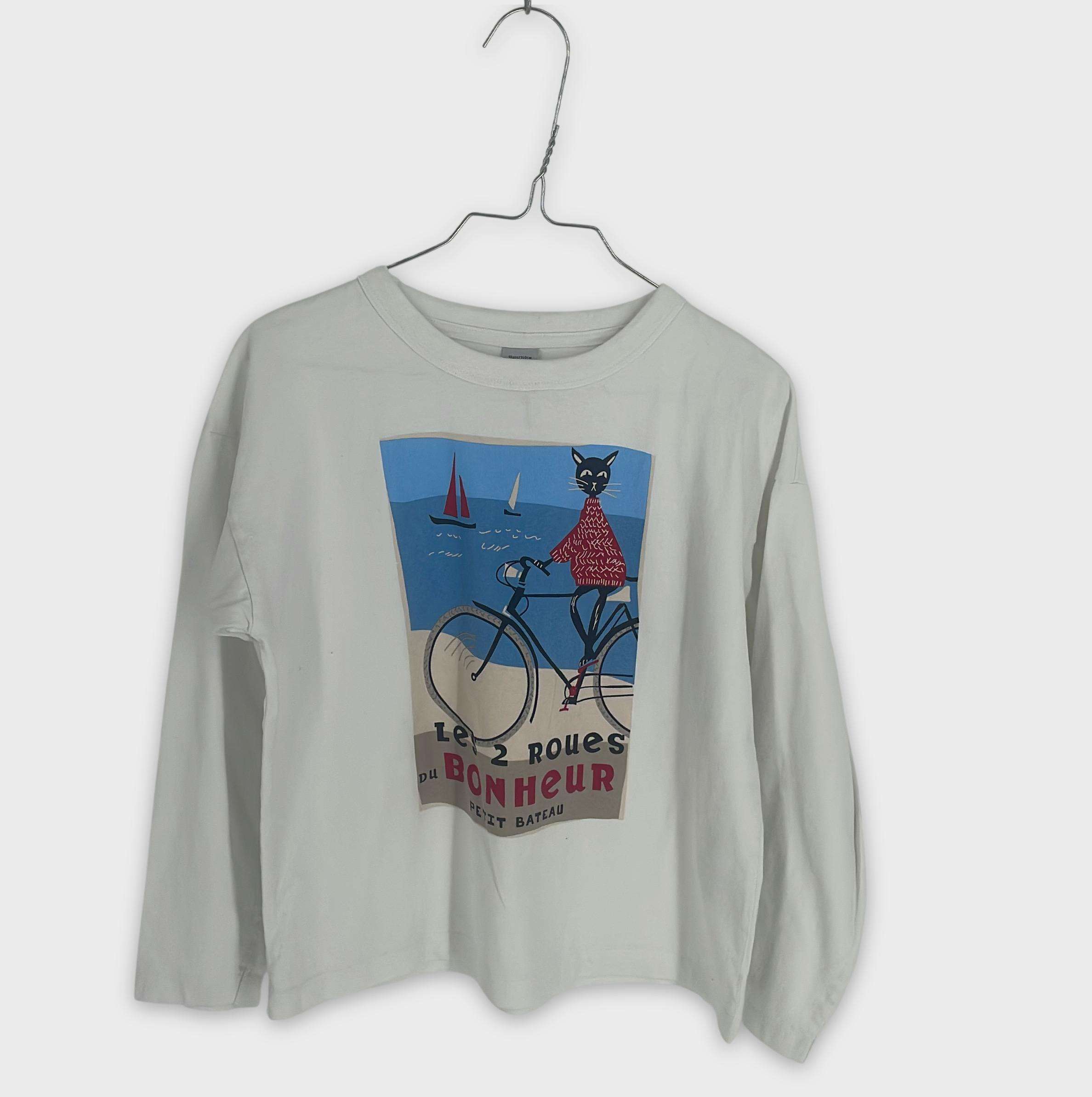 0-T-shirt manches longues Petit Bateau 10 ans