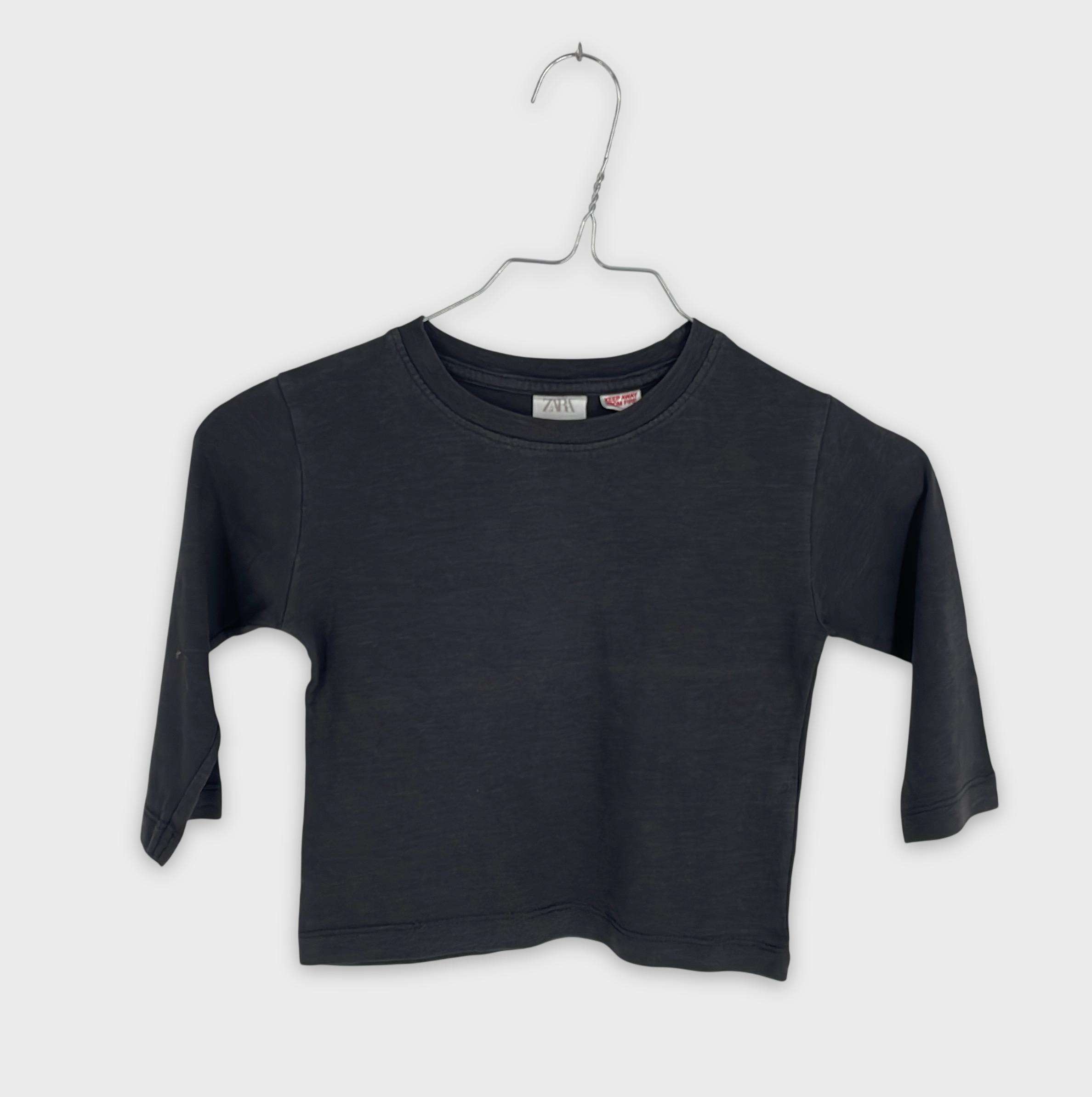 0-T-shirt manches longues Zara Baby 12-18 Mois