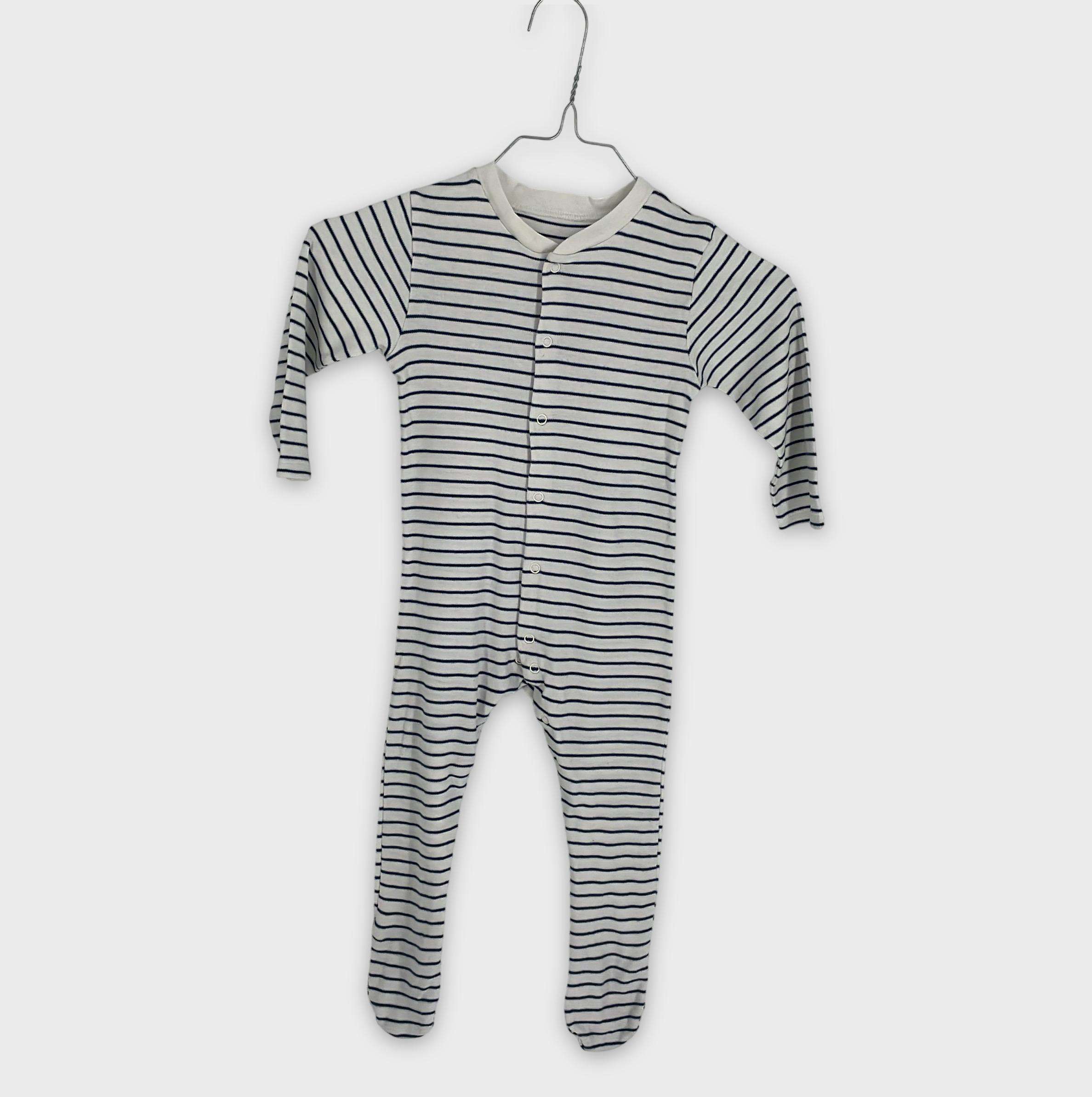 0-Pyjama long M&S 12-18 Mois