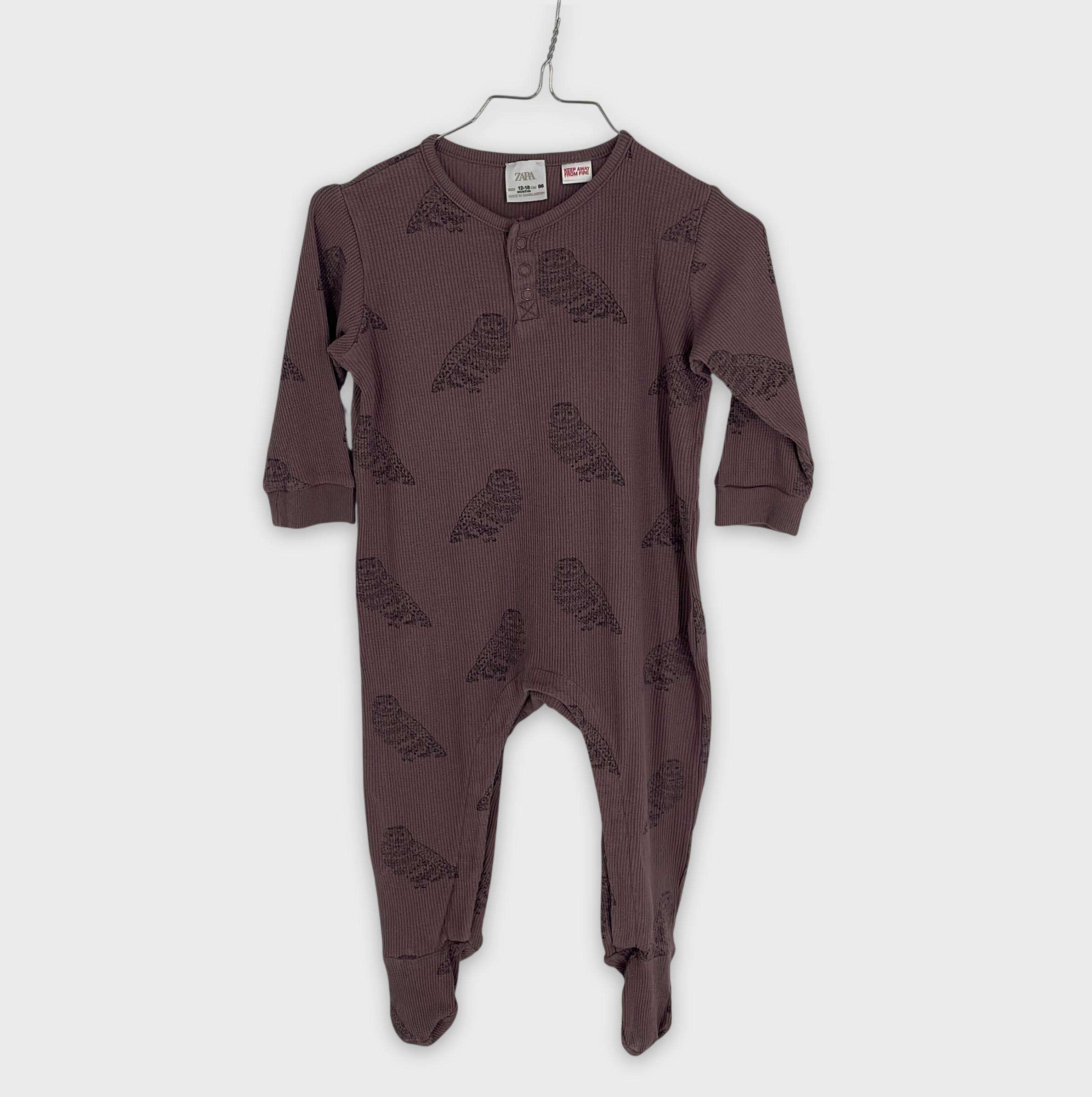 0-Pyjama long Zara Baby 12-18 Mois