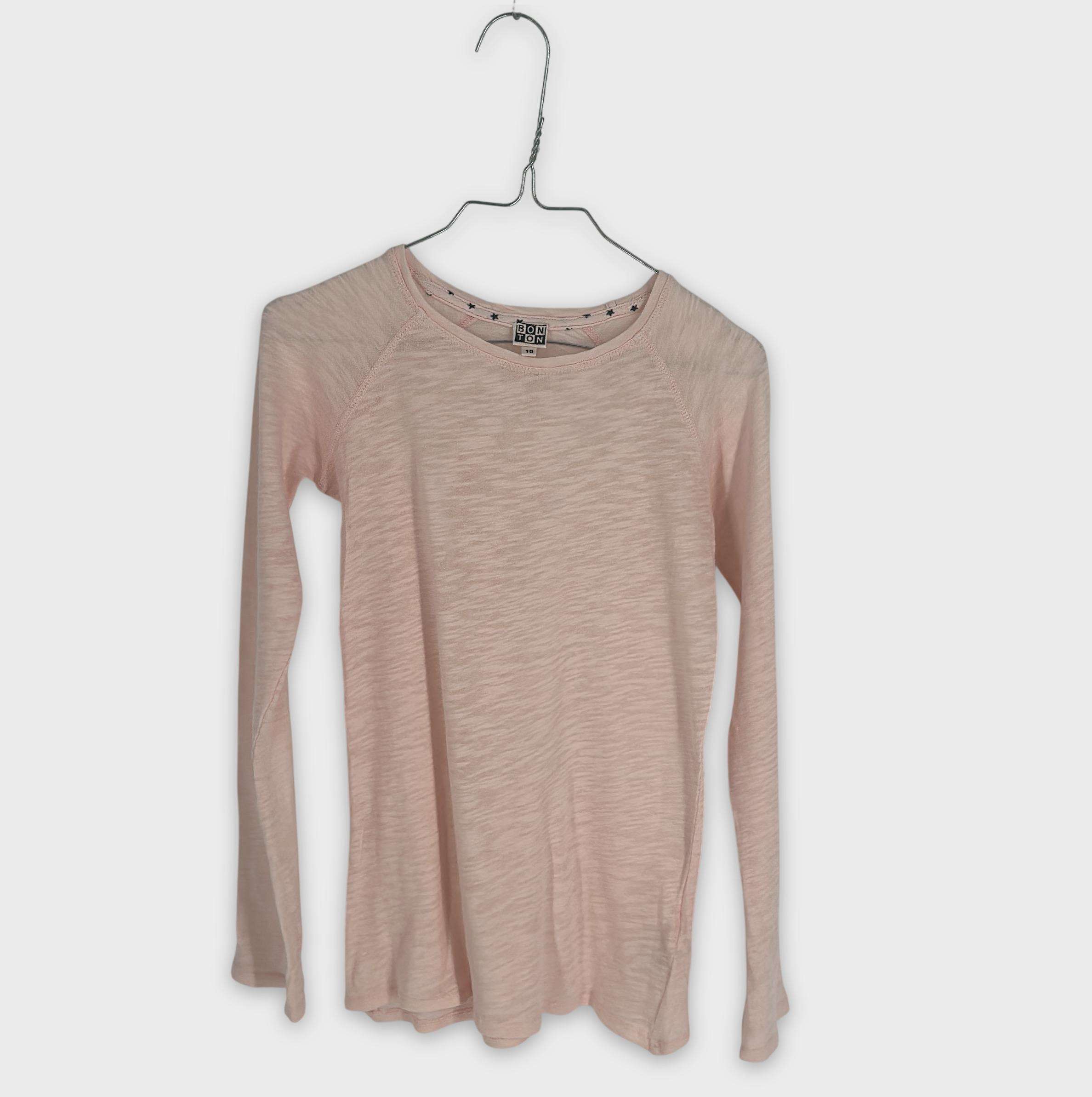 0-T-shirt manches longues Bonton 10 ans