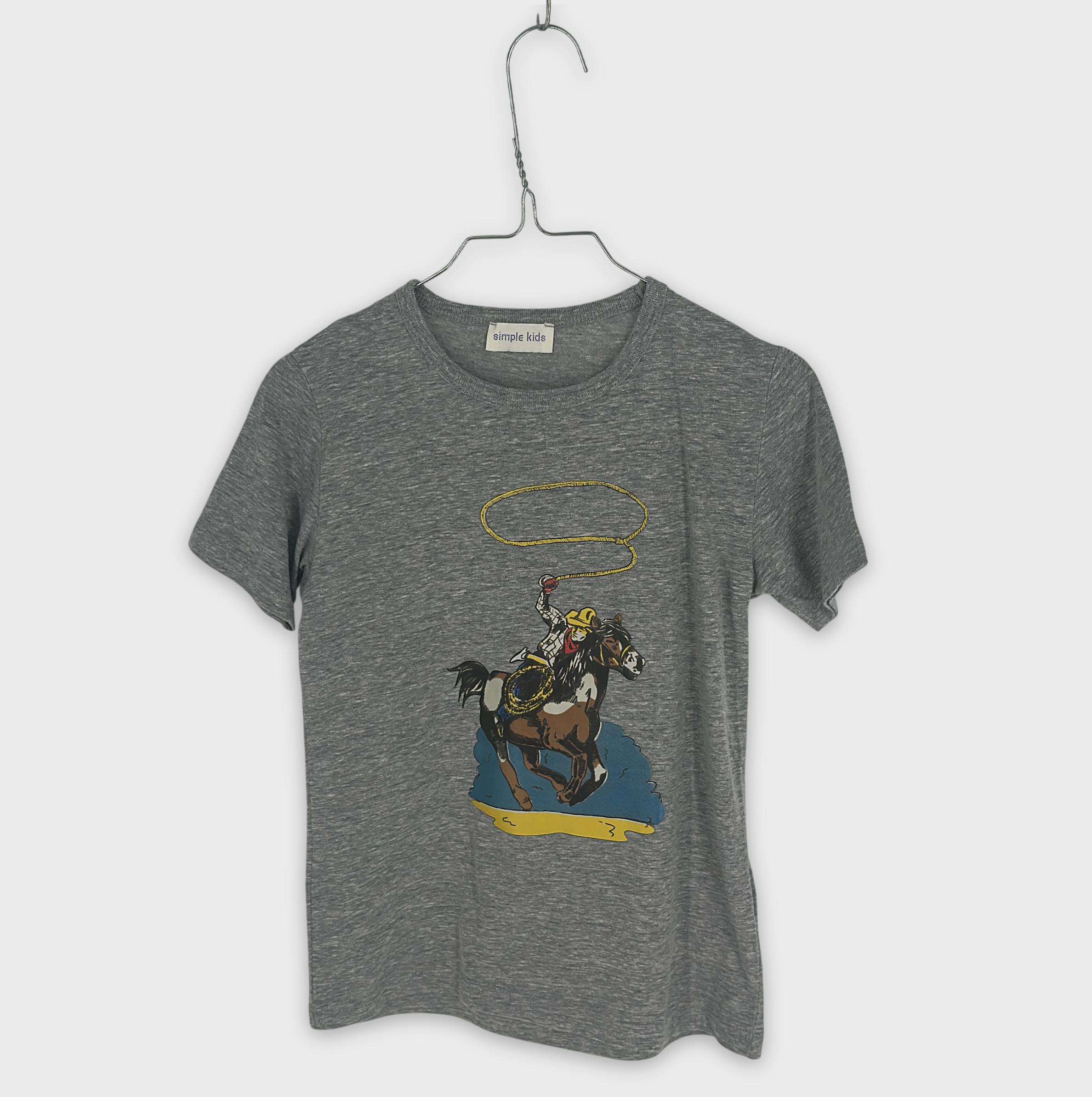 0-T-shirt manches courtes Simple Kids 10 ans