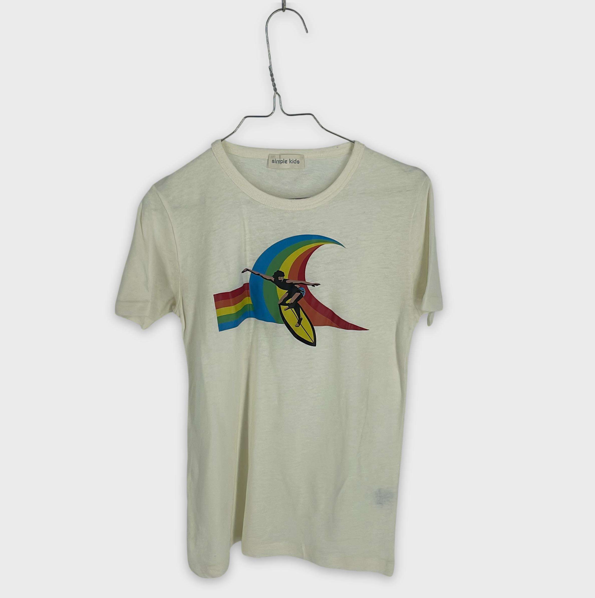 0-T-shirt manches courtes Simple Kids 10 ans