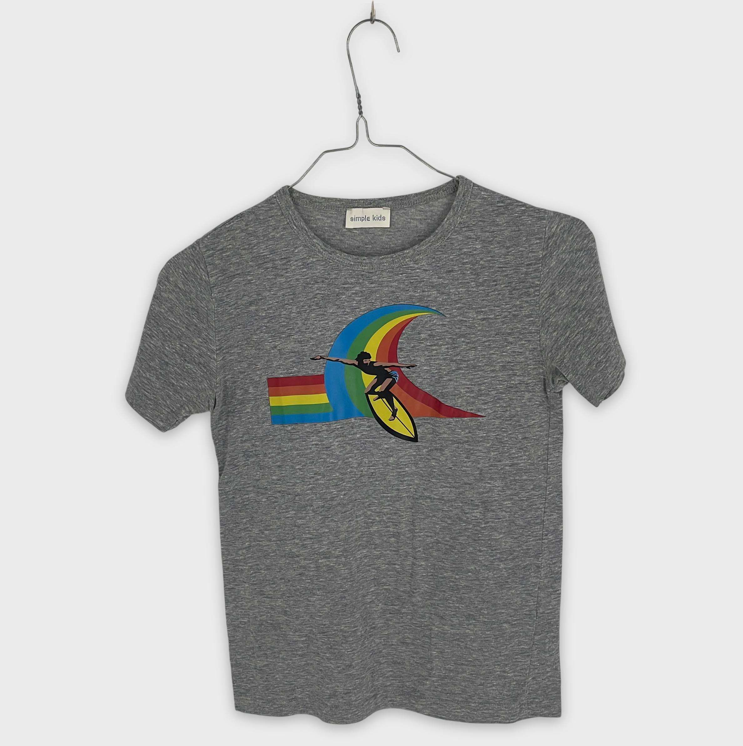 0-T-shirt manches courtes Simple Kids 10 ans