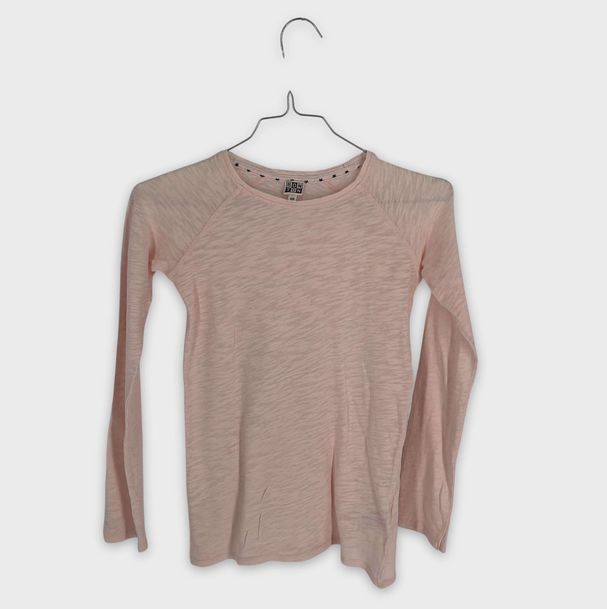 0-T-shirt manches longues Bonton 10 ans