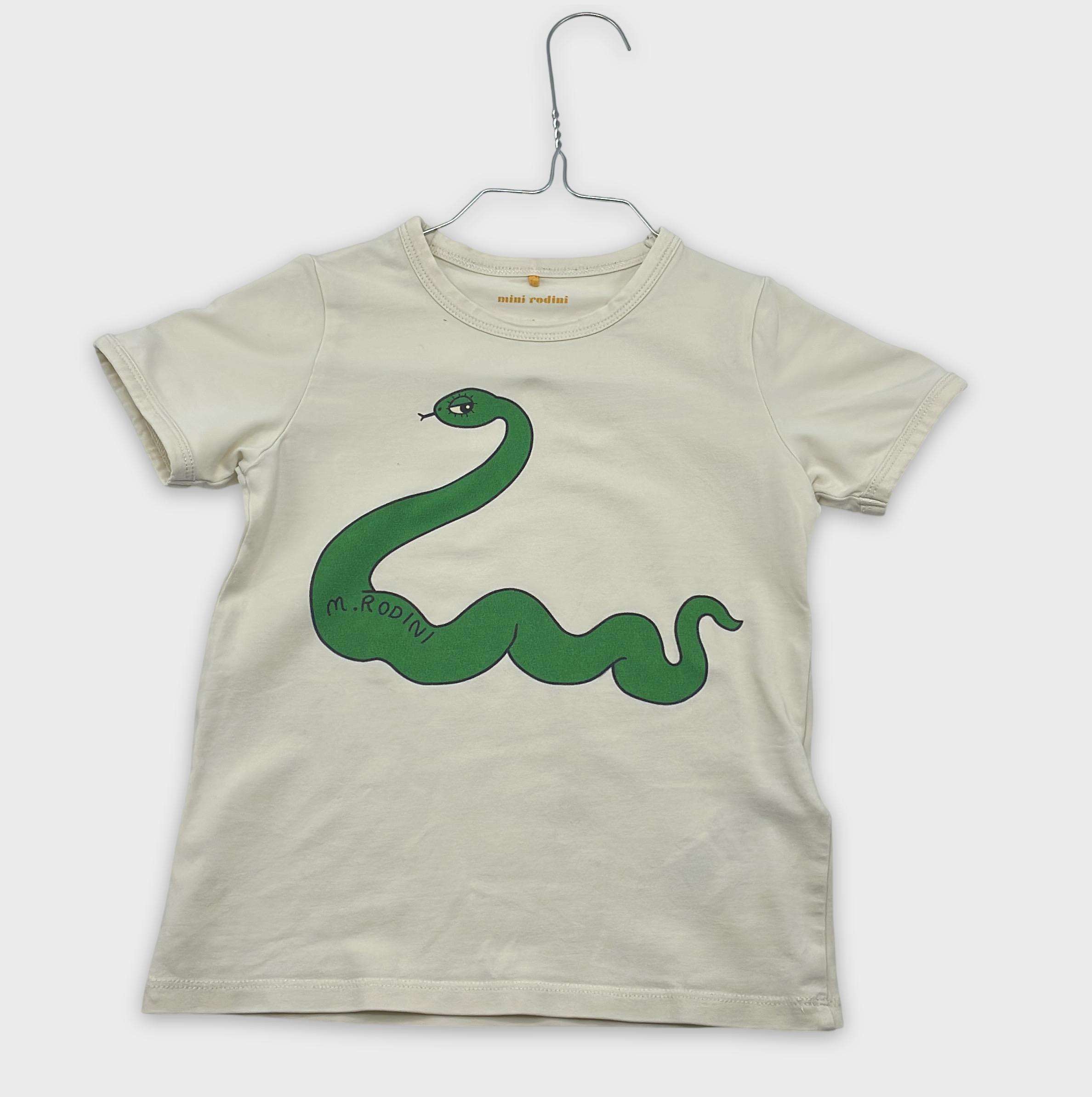 0-T-shirt manches courtes Mini Rodini 4-5 Ans