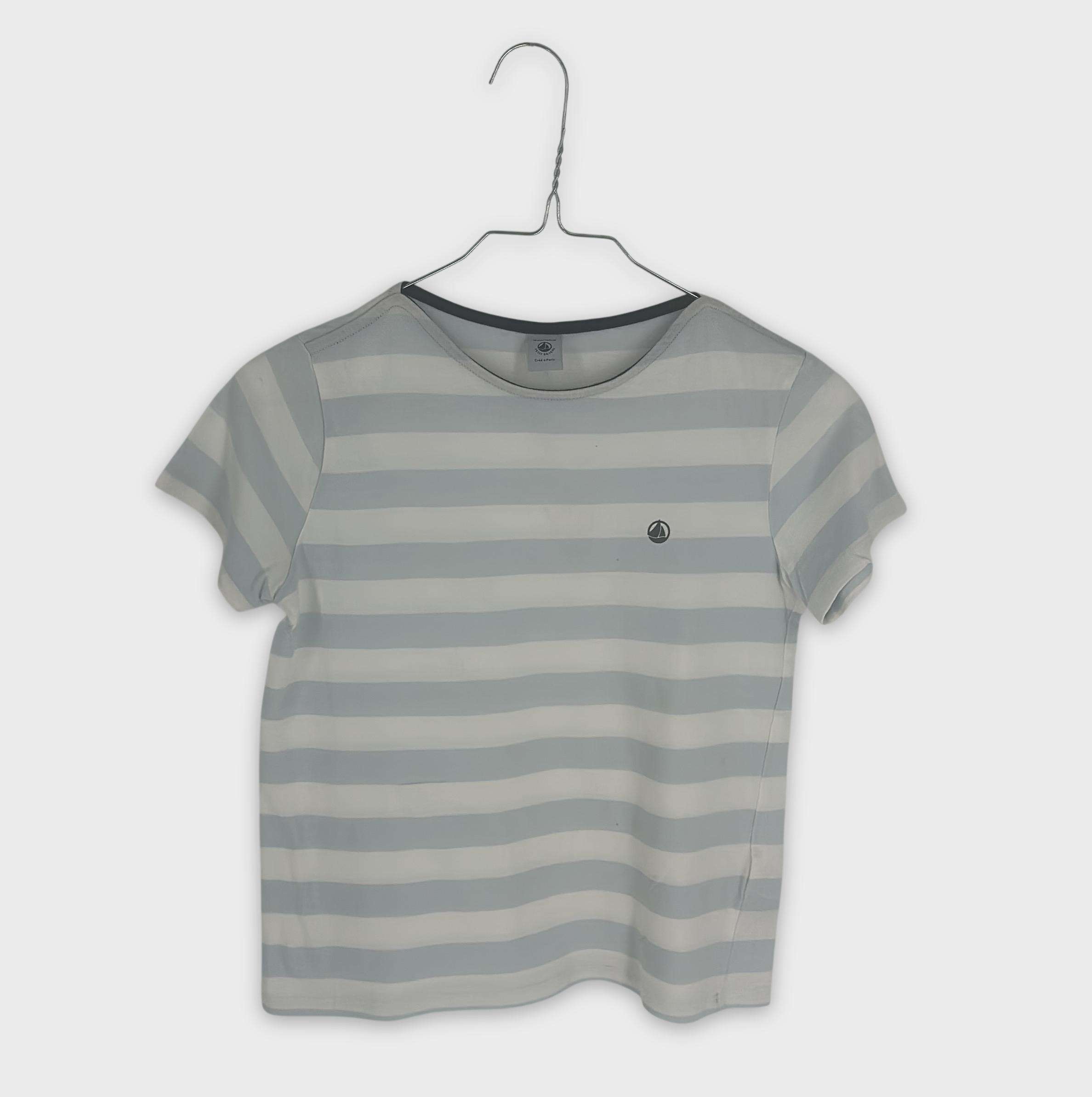 0-T-shirt manches courtes Petit Bateau 10 ans