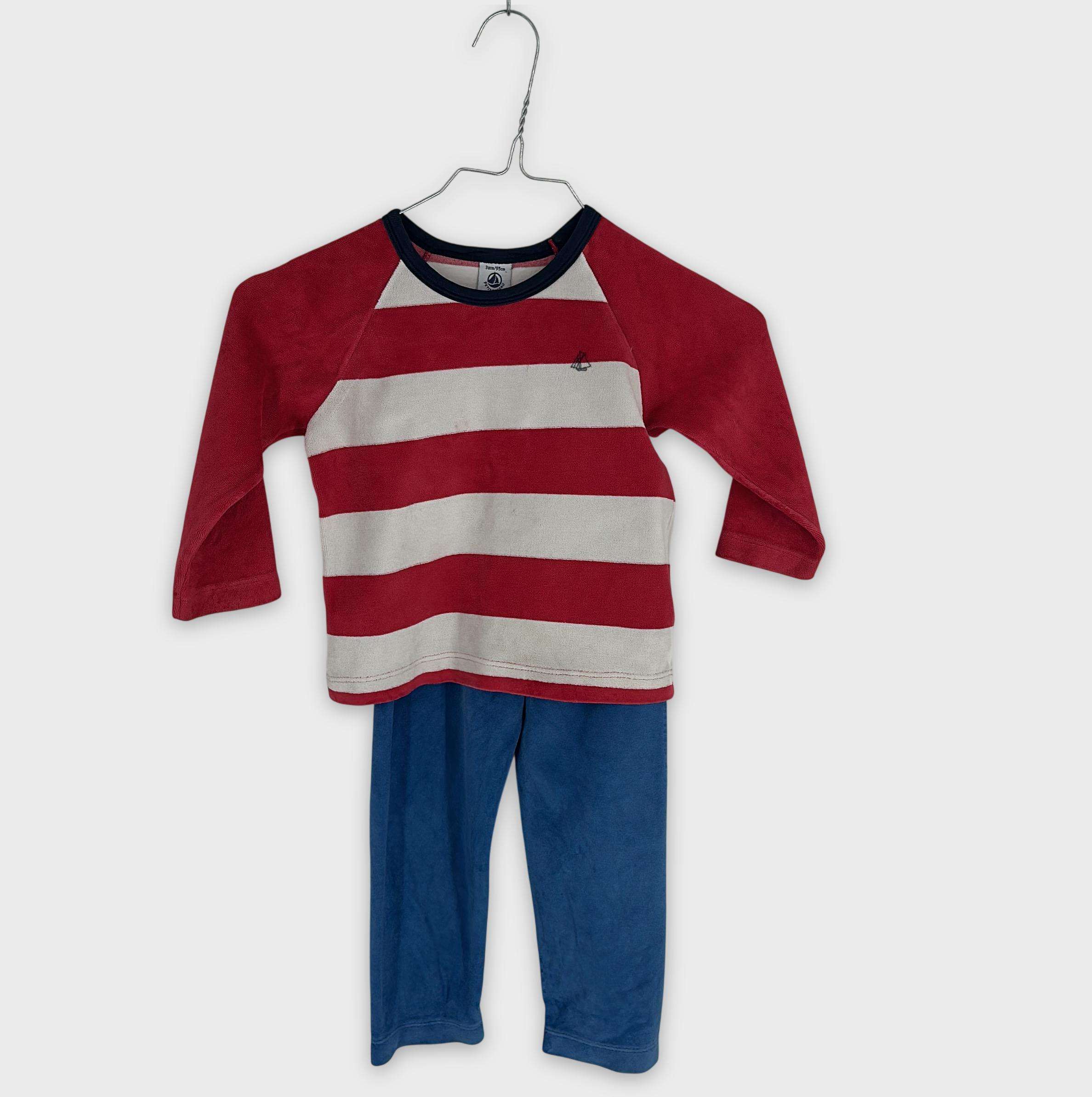 0-Ensemble Petit Bateau 3 ans