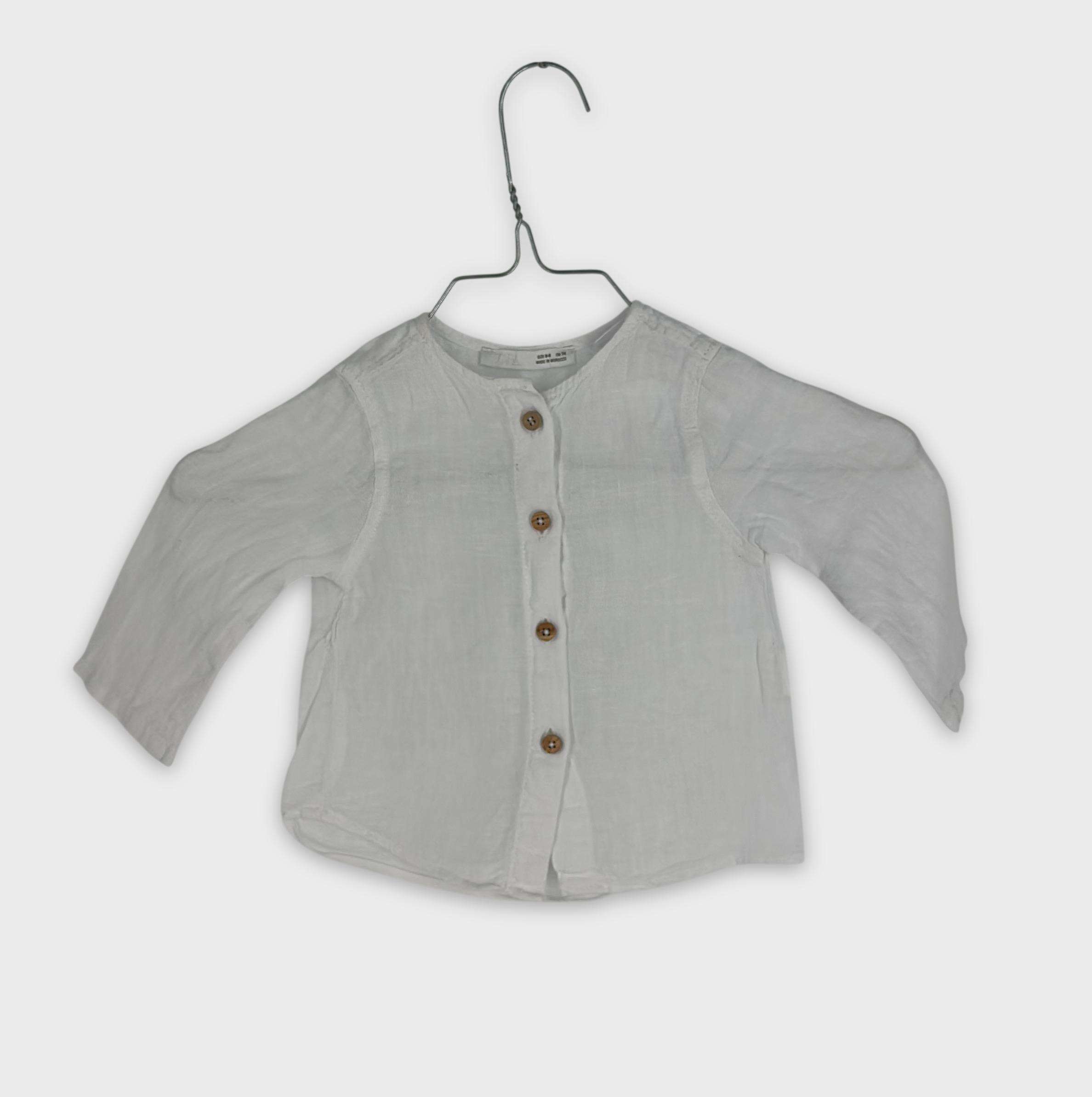 0-Chemise/blouse Zara Baby 6-9 Mois