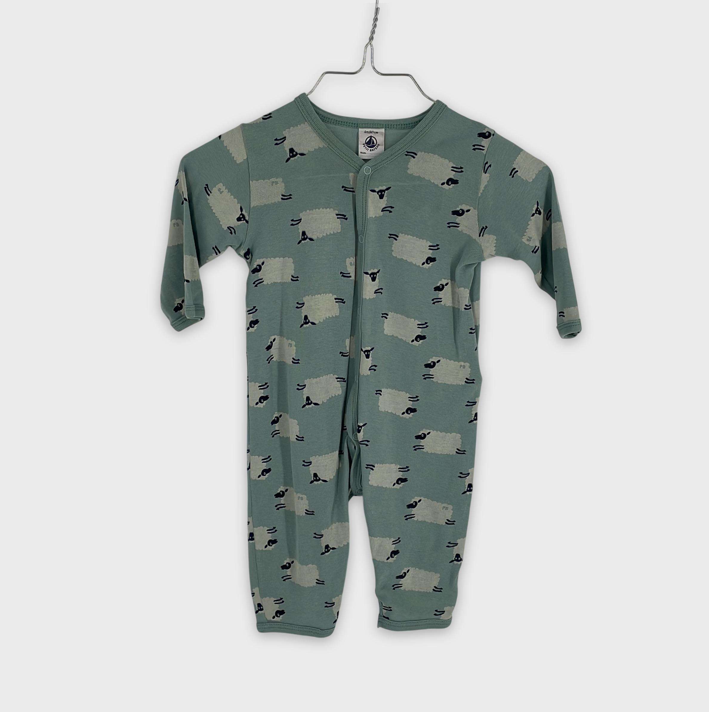 0-Pyjama long Petit Bateau 6 mois