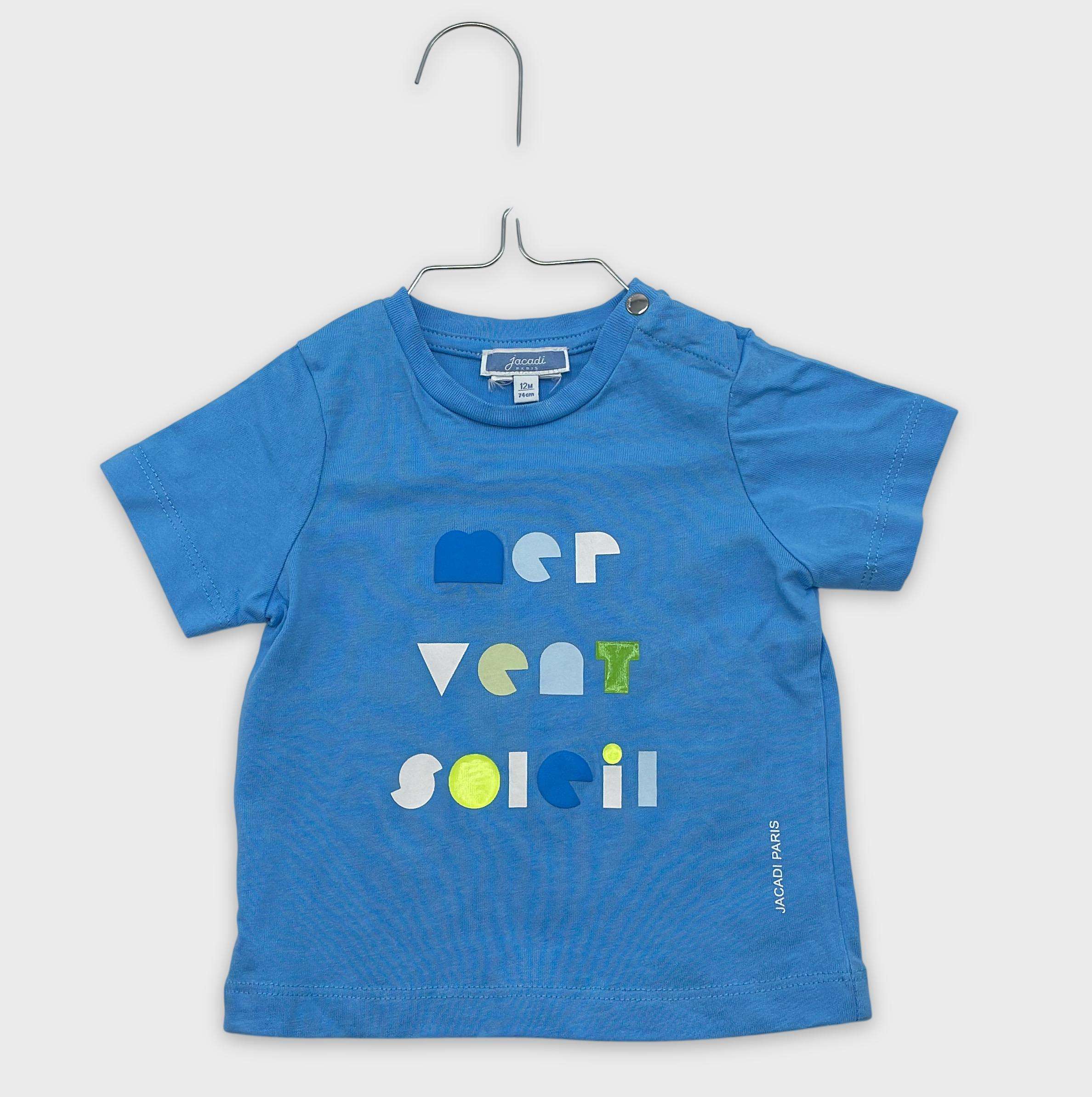0-T-shirt manches courtes Jacadi 12 mois