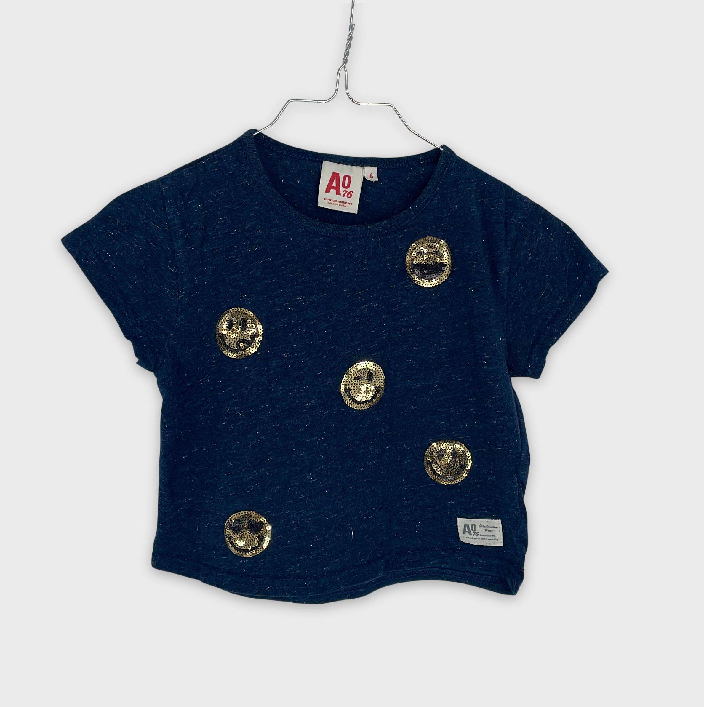 0-T-shirt manches courtes American Outfitters 6 ans