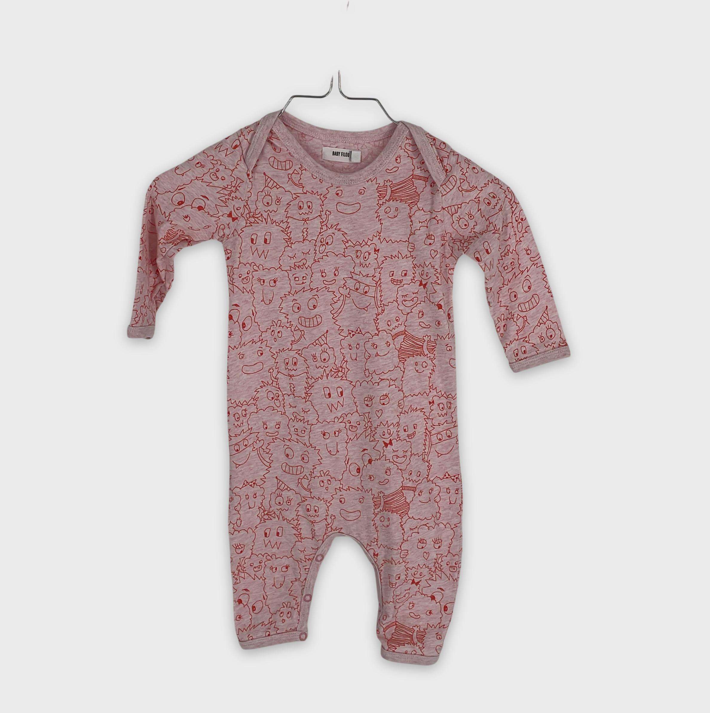 0-Pyjama long Filou & friends 6 mois