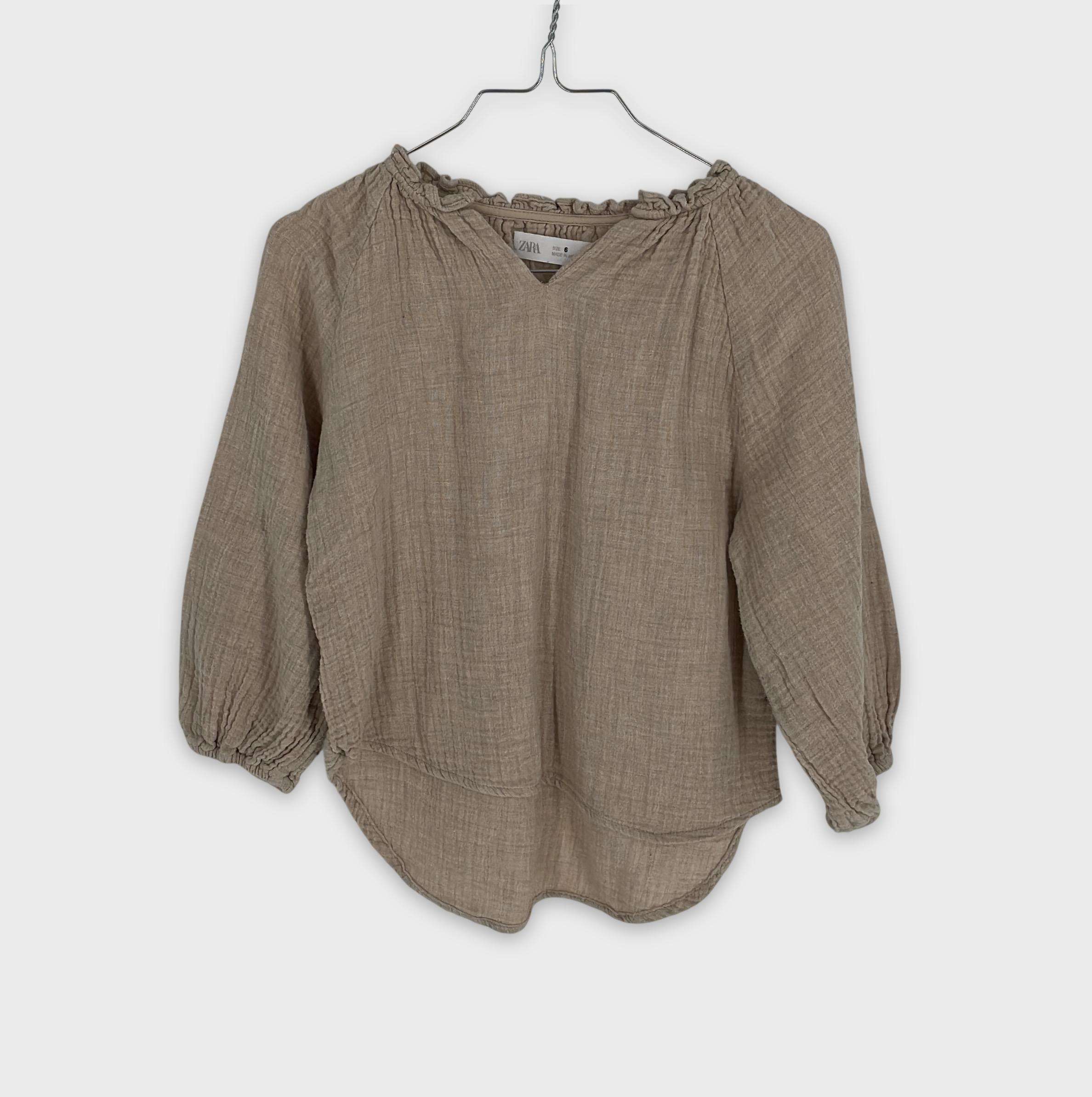 0-Chemise/blouse Zara Kids 6 ans