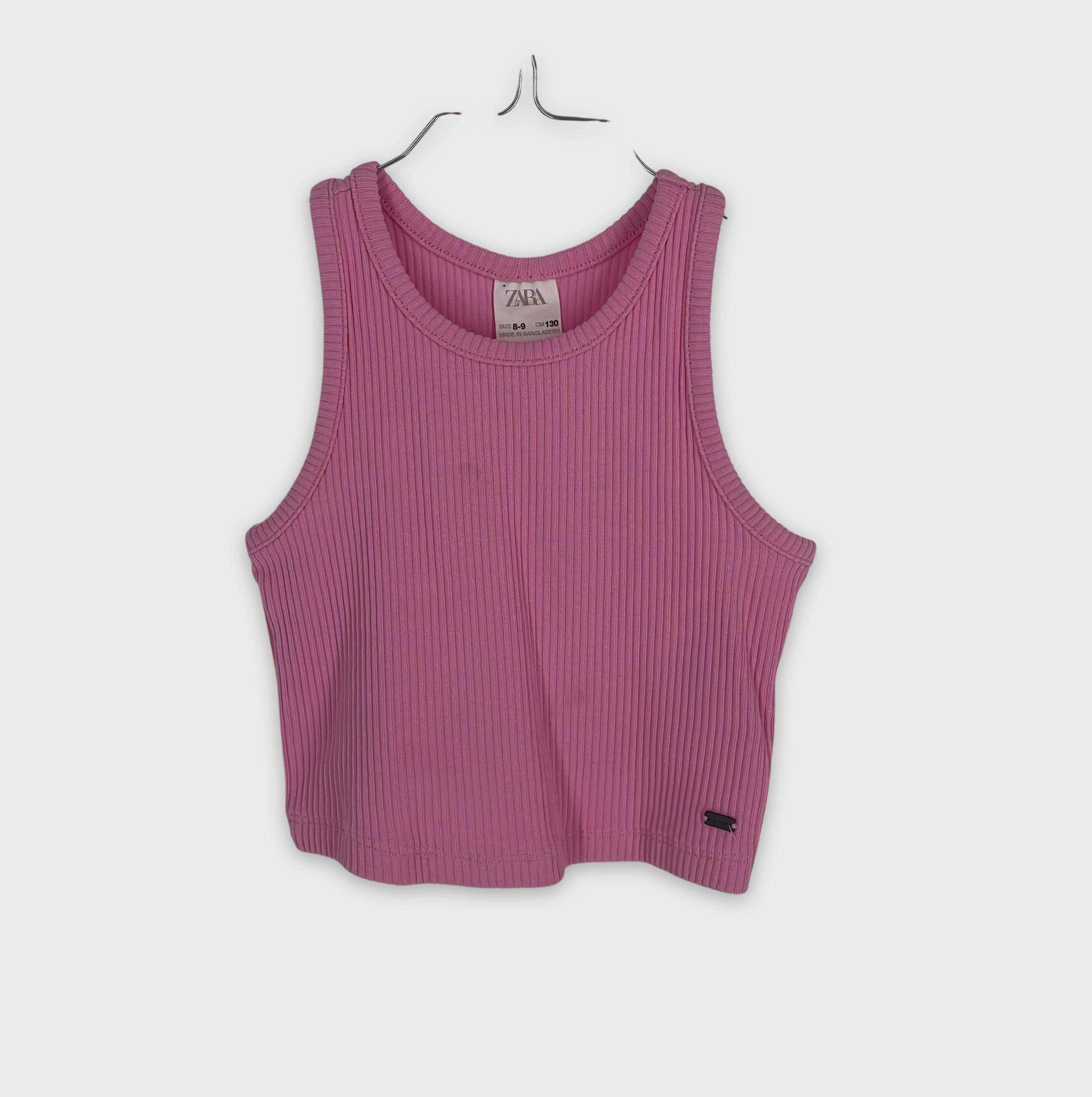 0-T-shirt manches courtes Zara Kids 8-9 Ans