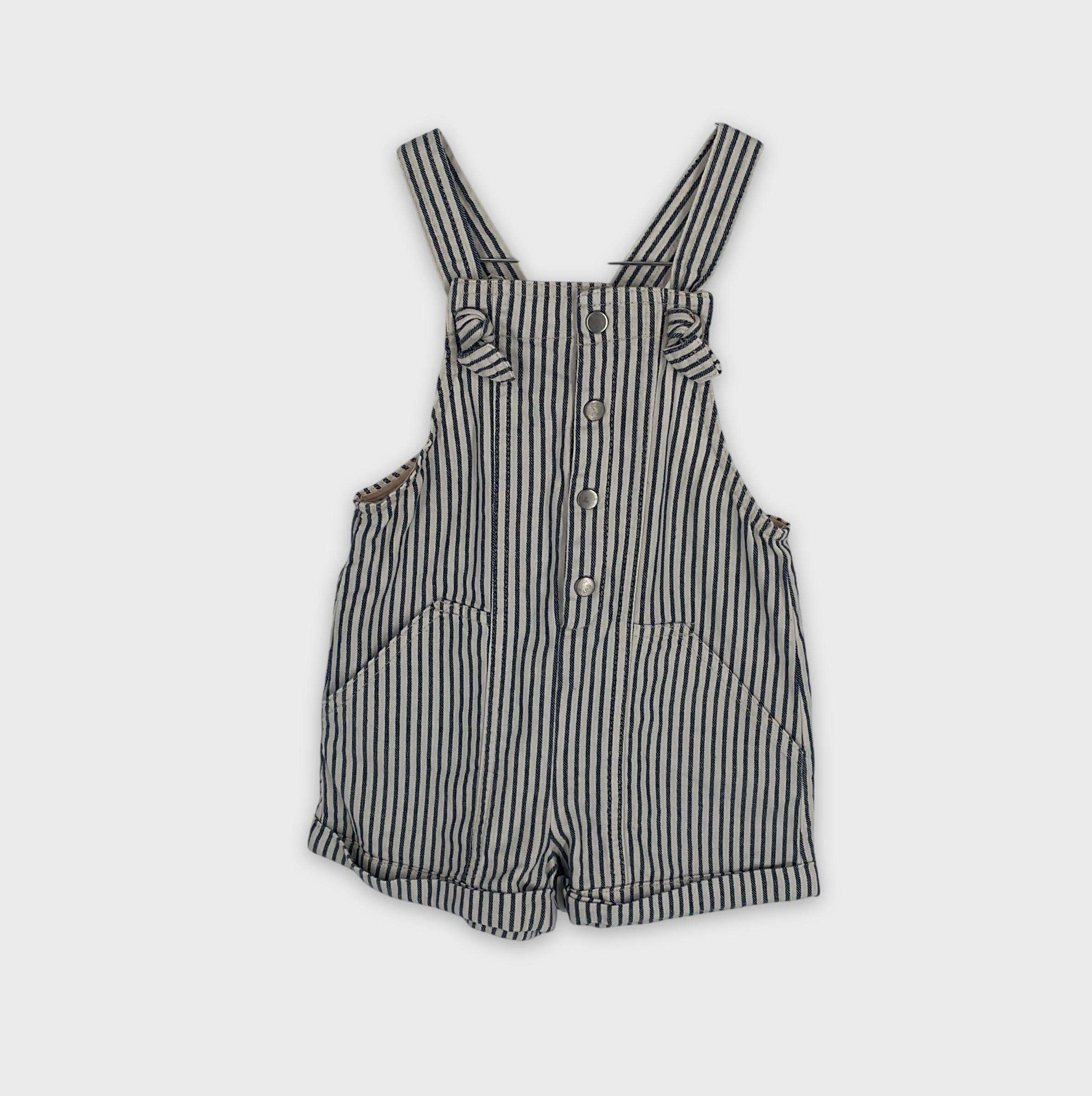 0-Salopette (courte) Zara Baby 18-24 Mois