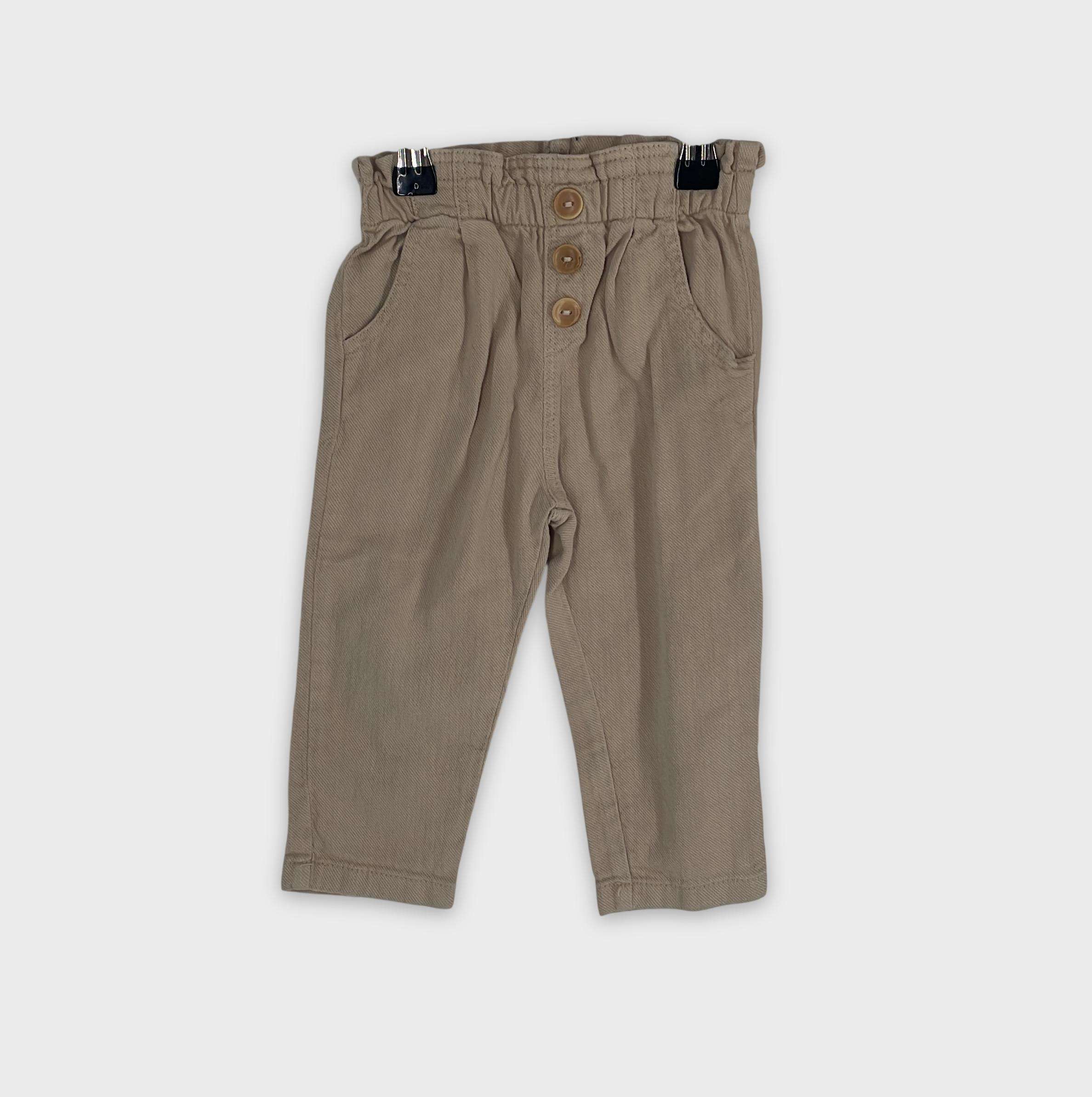 0-Pantalon Zara Baby 9-12 Mois