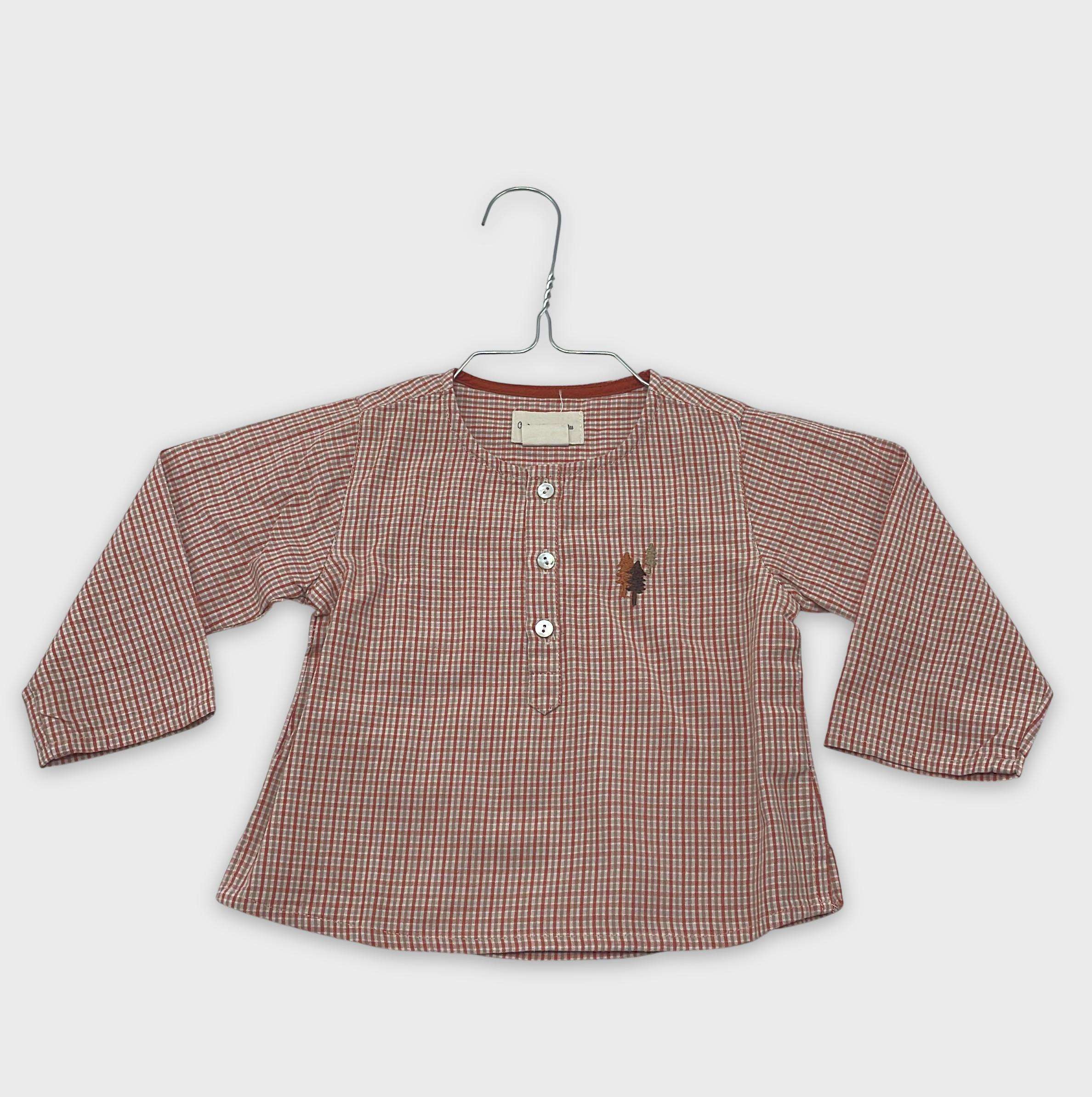 0-Chemise/blouse Arsène & Les Pipelettes 12 mois