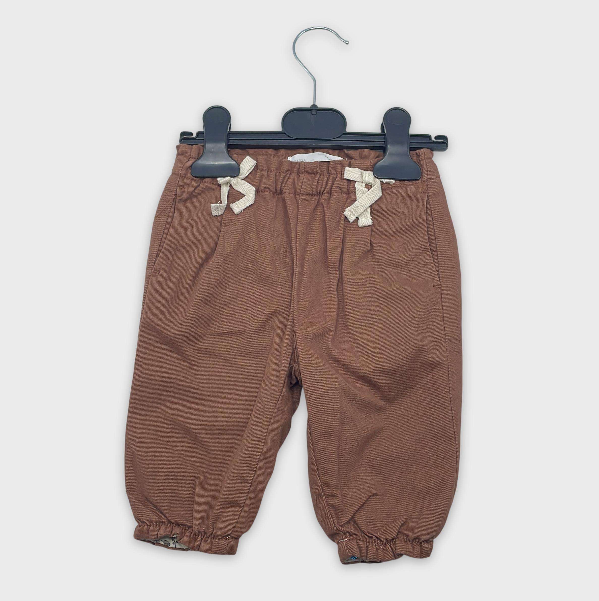 0-Pantalon Zara Baby 3-6 Mois