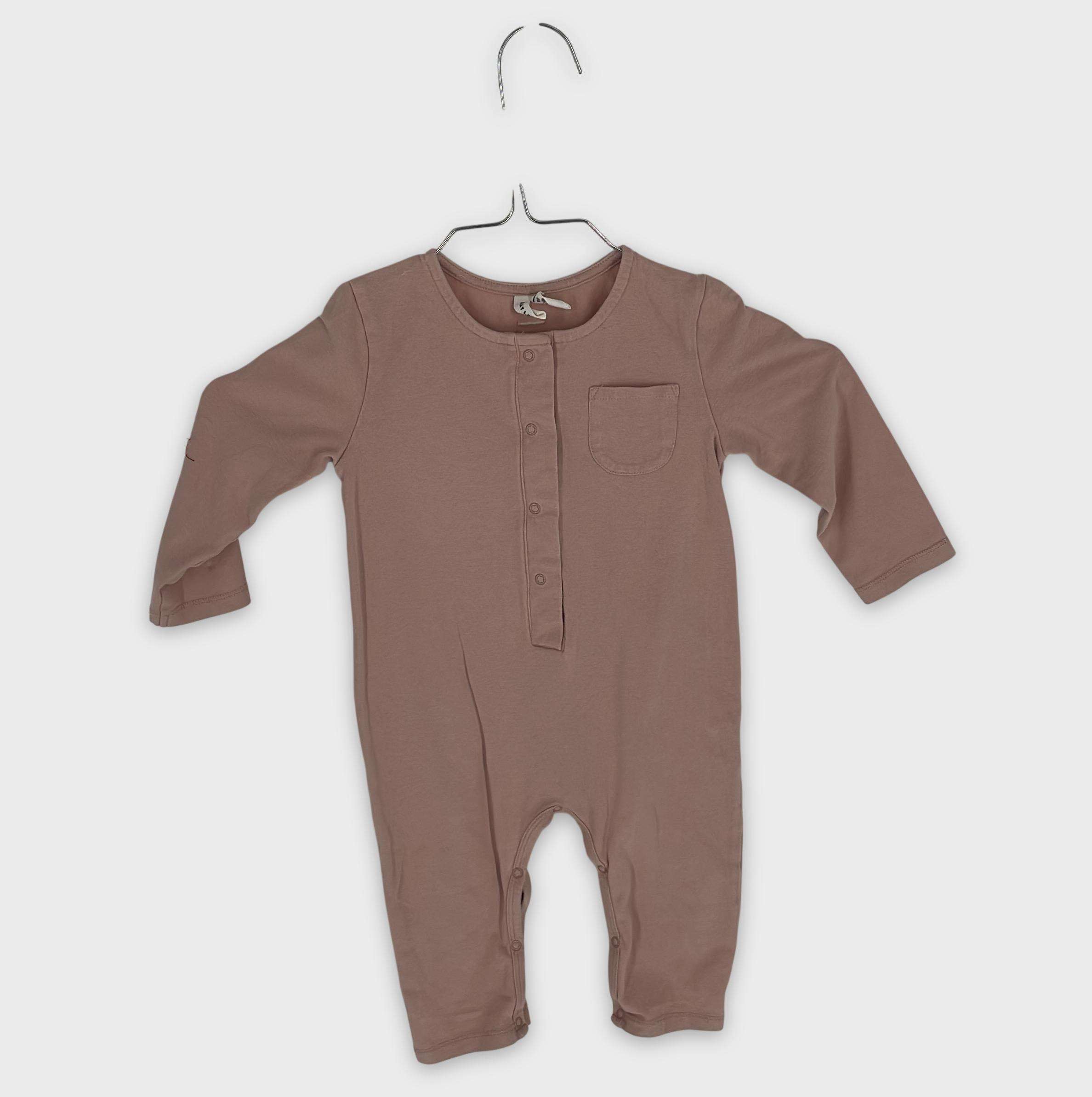 0-Combinaison Gray Label 9-12 Mois