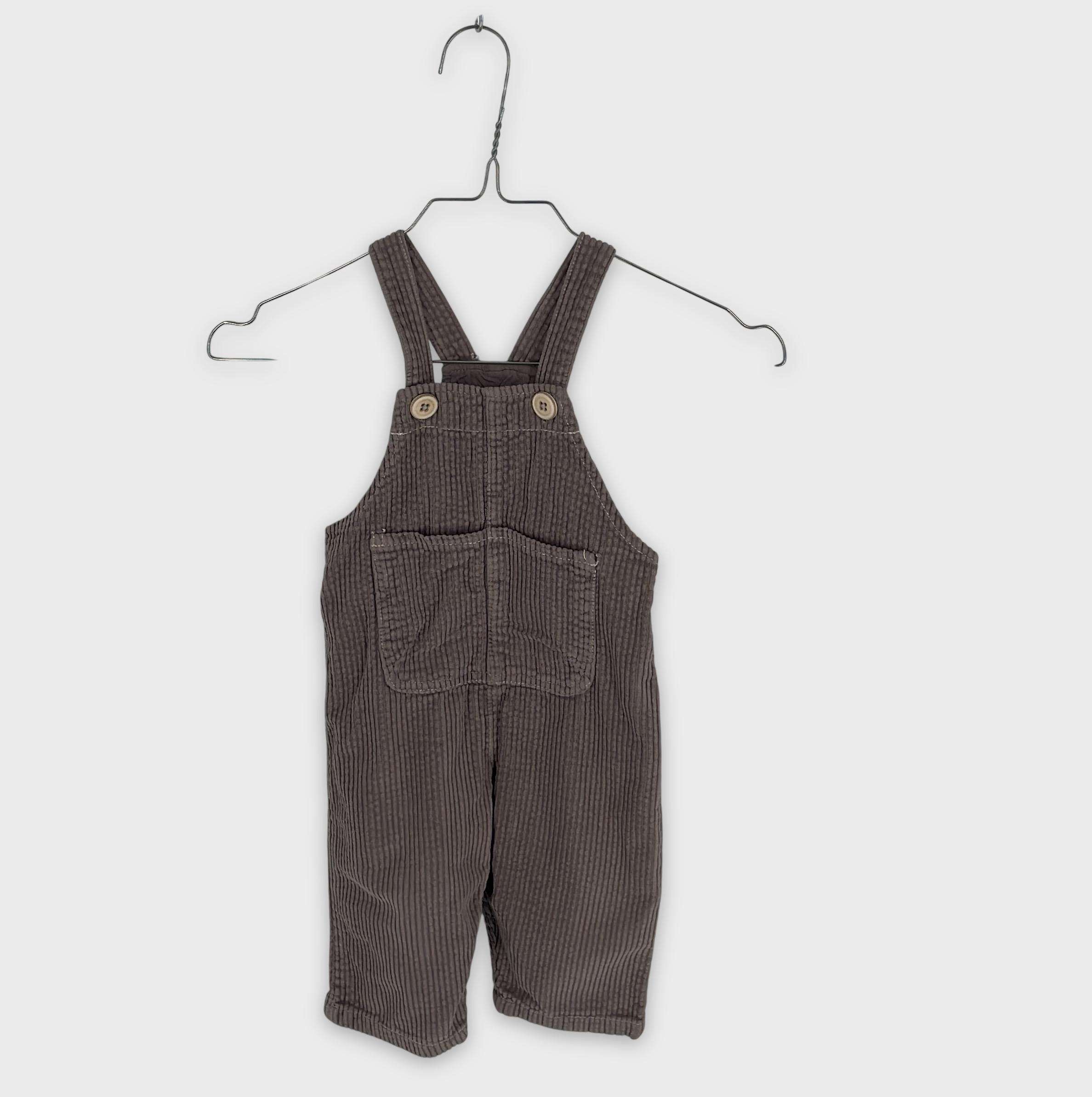 0-Salopette (courte) Zara Baby 12-18 Mois