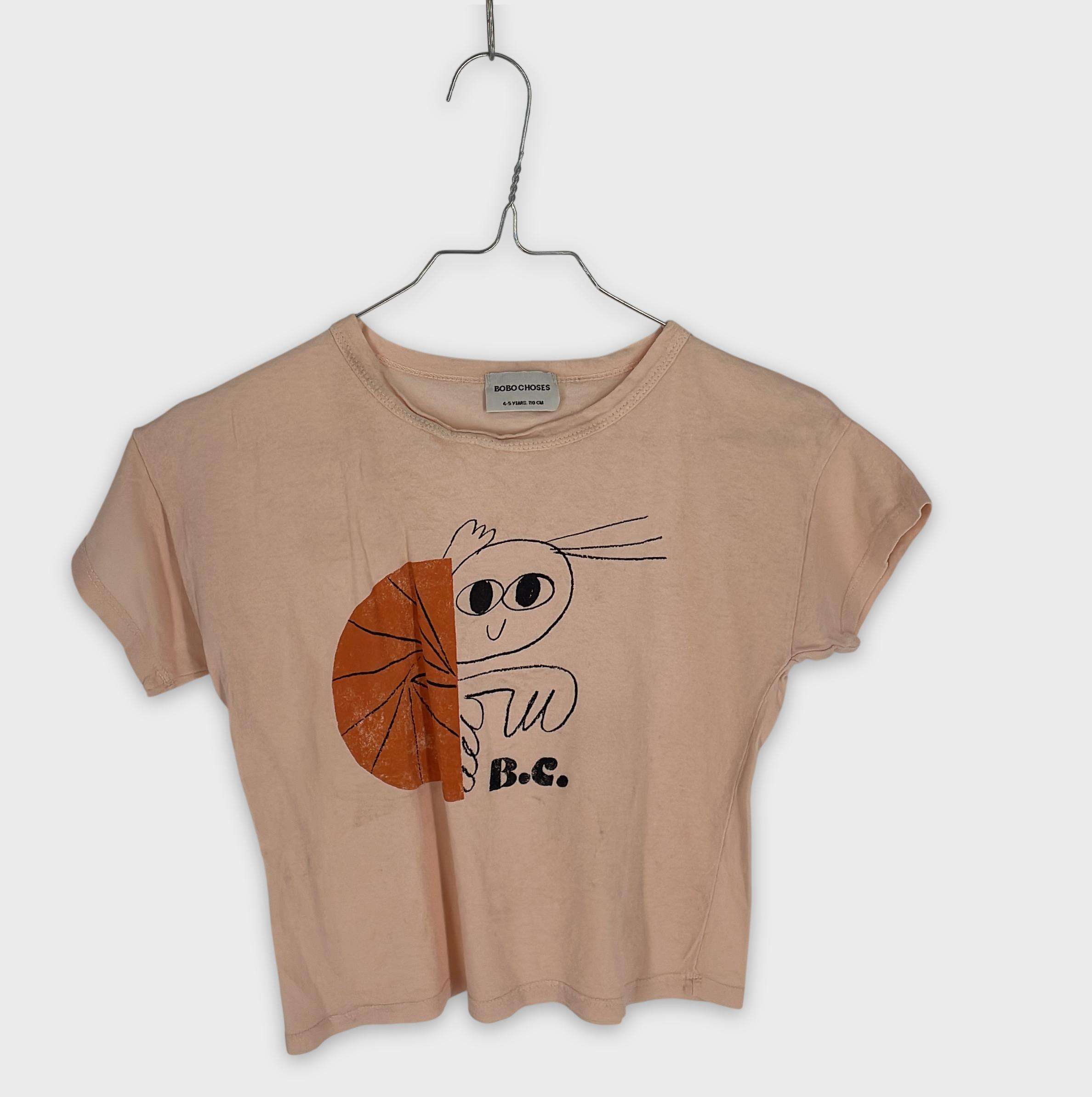 0-T-shirt manches courtes Bobo Choses 4-5 Ans