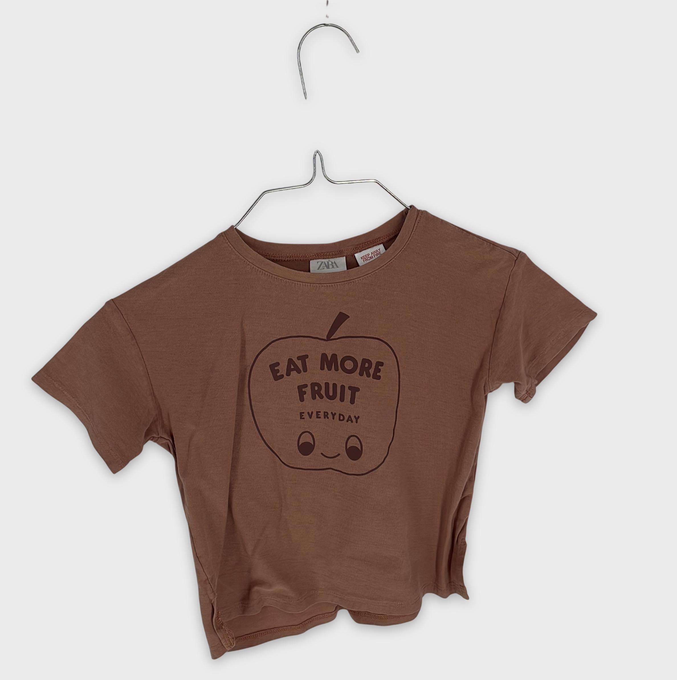 0-T-shirt manches courtes Zara Baby 24 mois