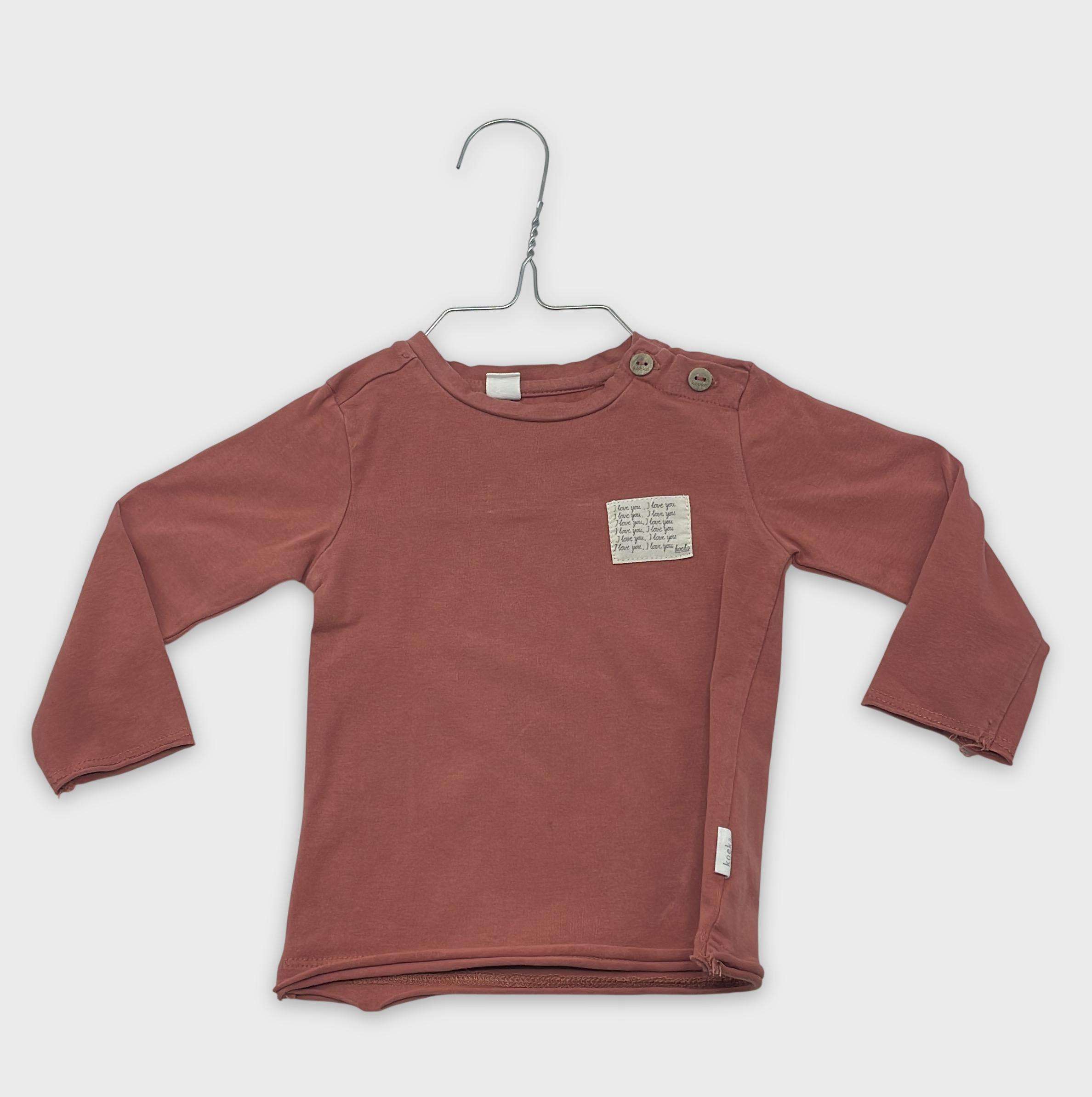 0-T-shirt manches longues Marque Inconnue 3-6 Mois