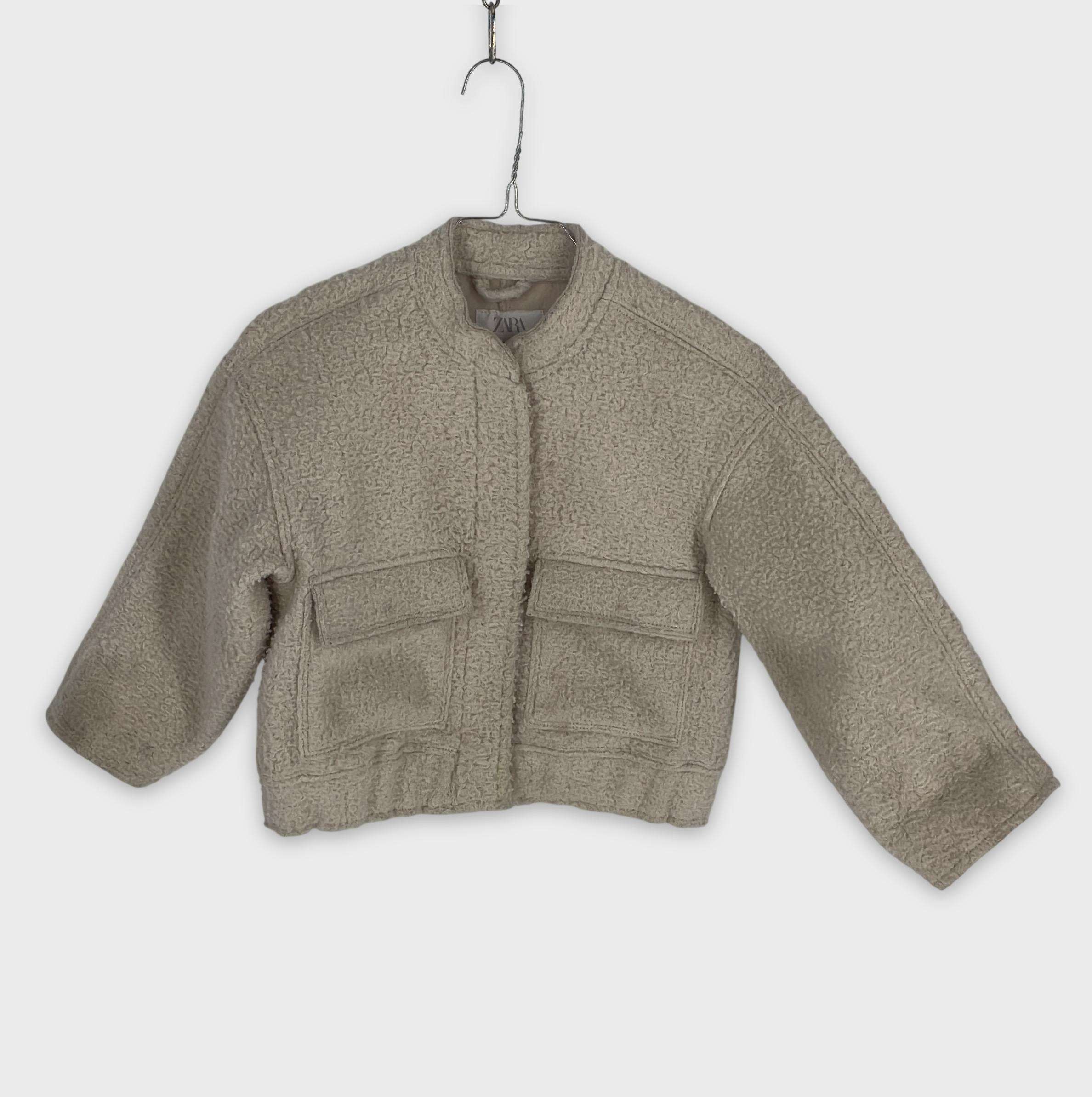 0-Manteau Zara Kids 6-7 Ans