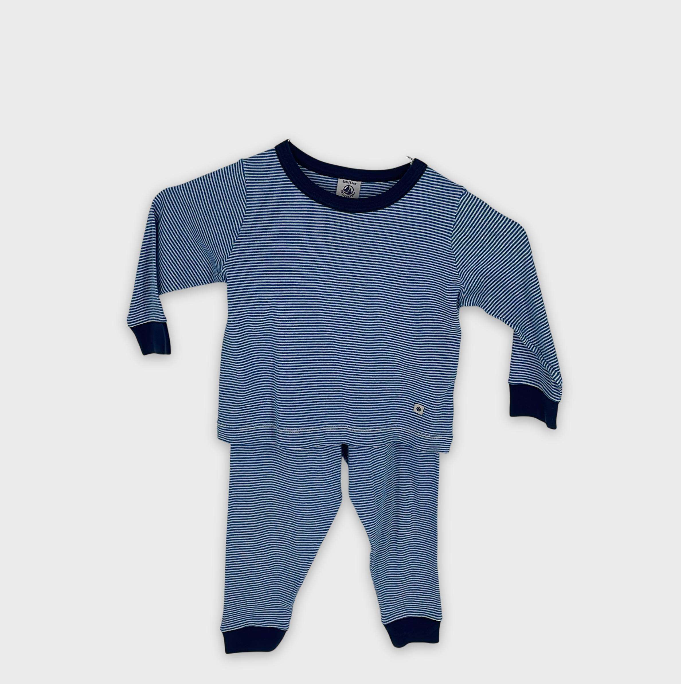 0-Pyjama long Petit Bateau 24 mois