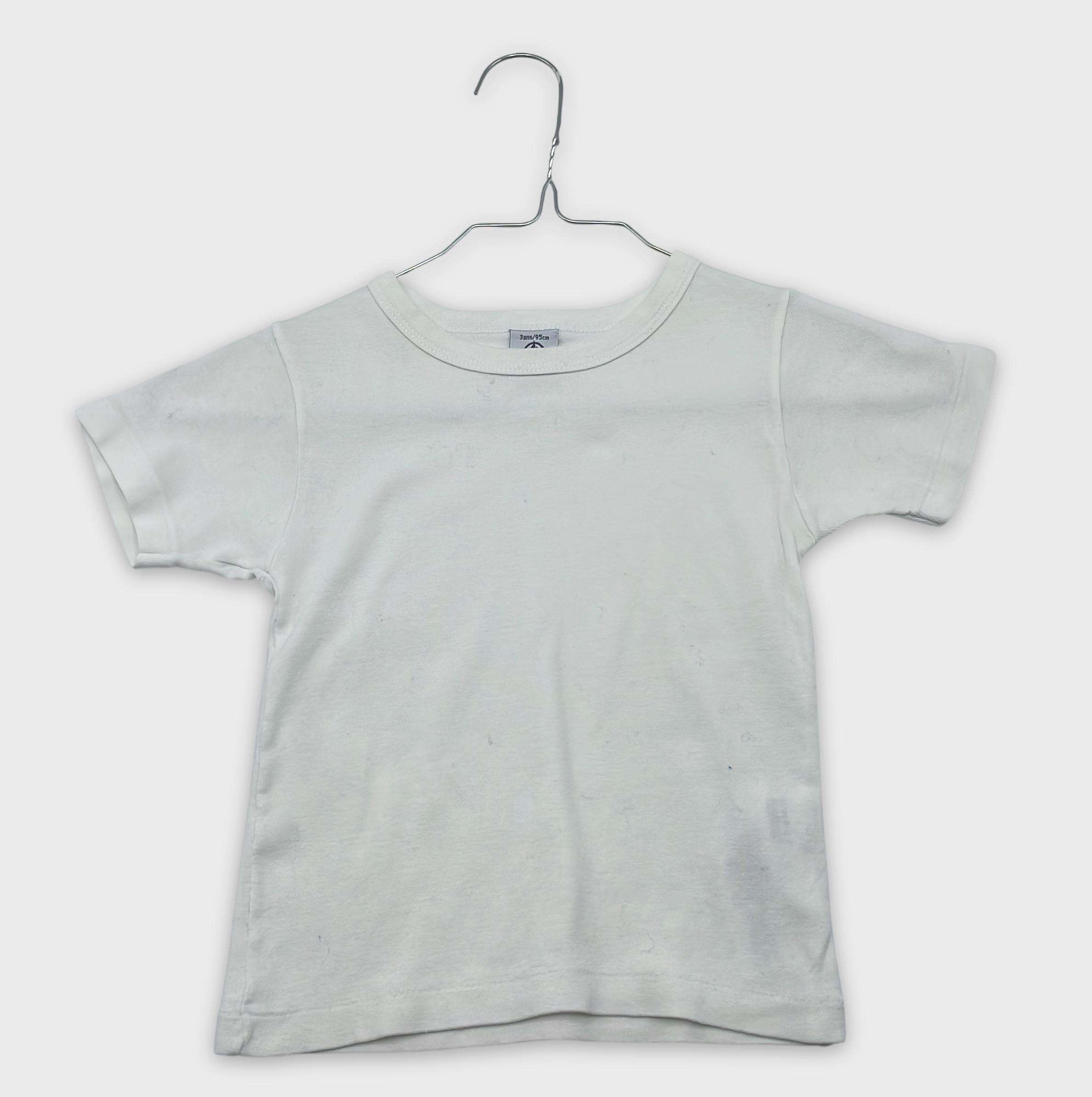 0-T-shirt manches courtes Petit Bateau 3 ans