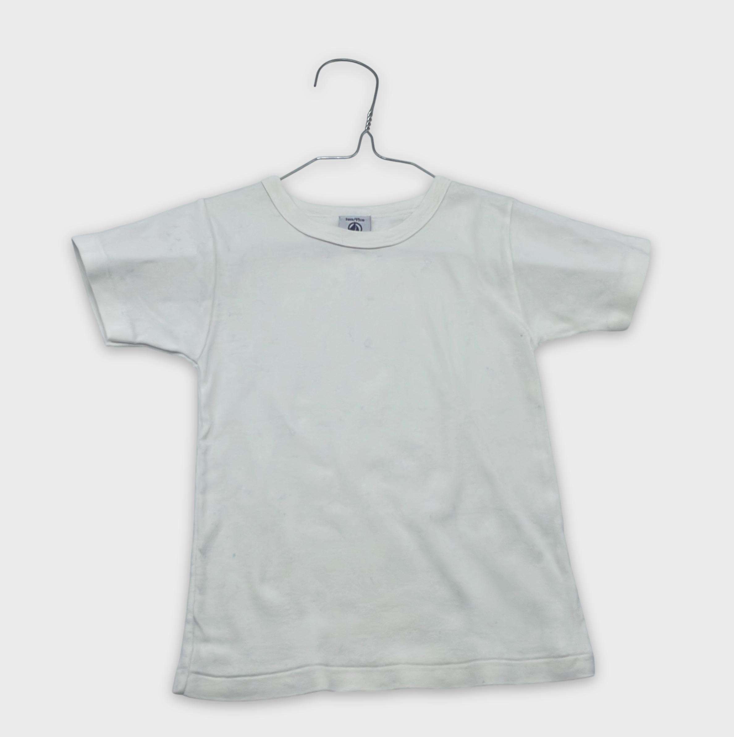 0-T-shirt manches courtes Petit Bateau 3 ans
