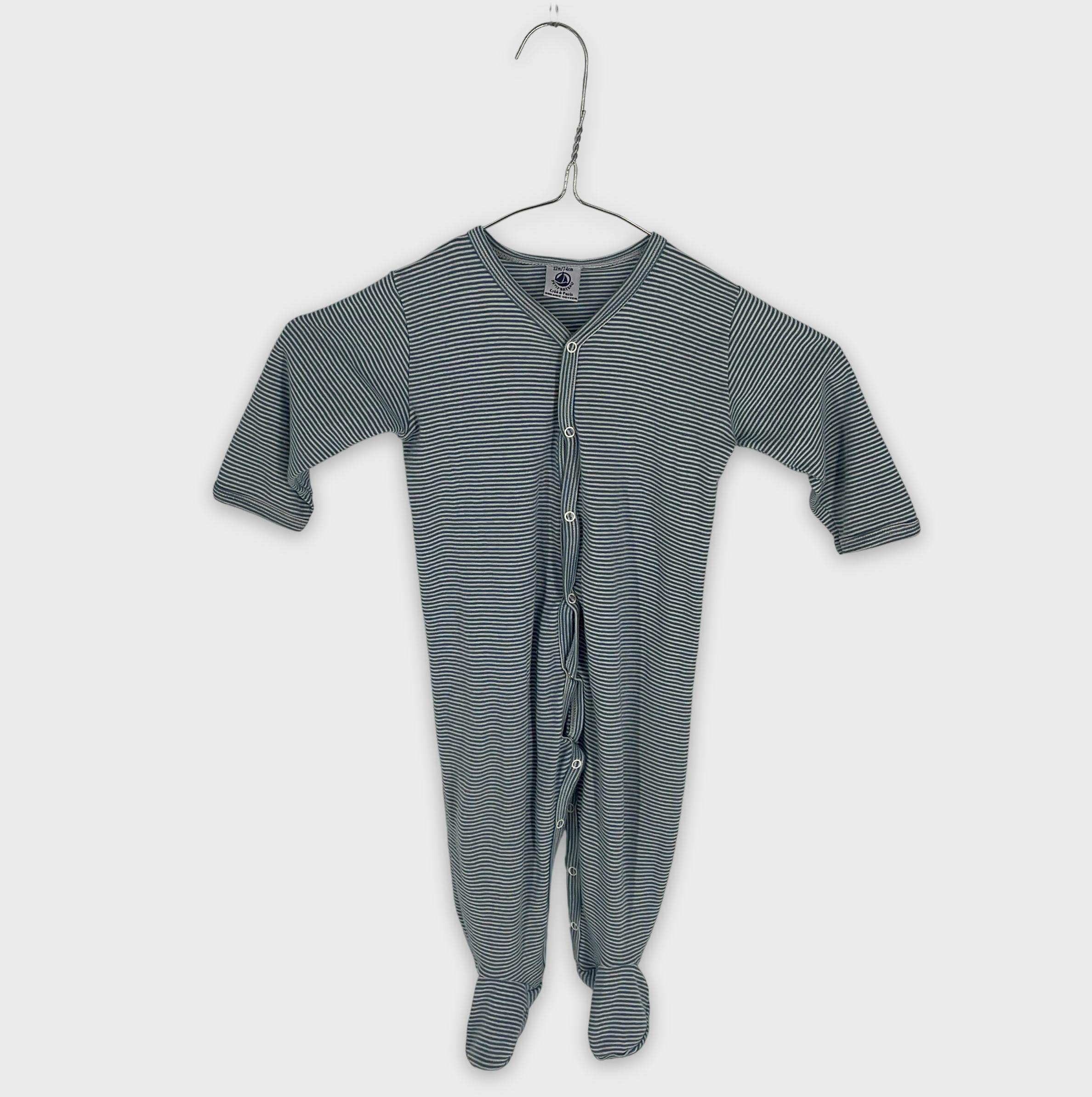 0-Pyjama long Petit Bateau 12 mois